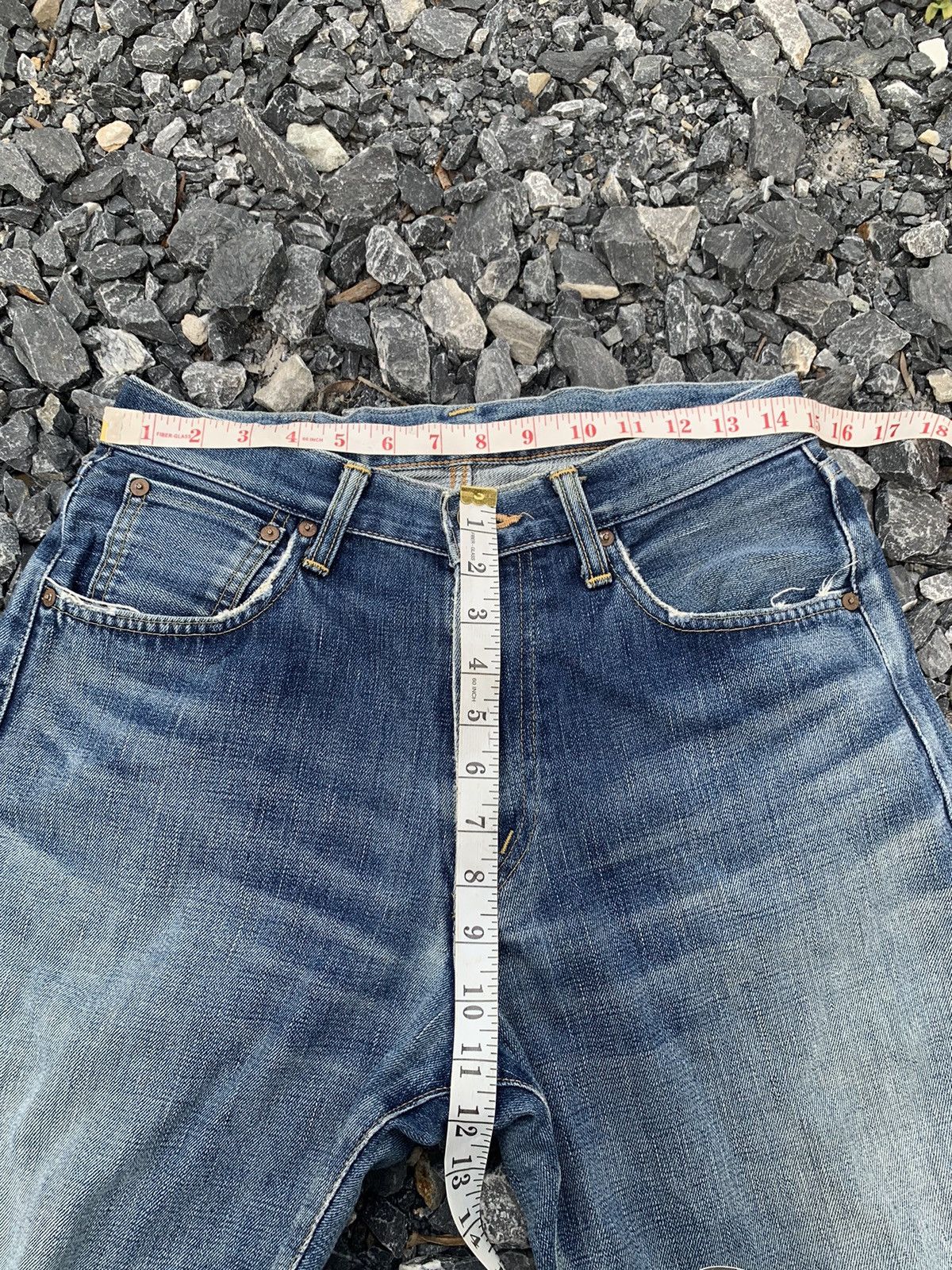 Kapital VINTAGE EDWIN 505X SELVEDGE JAPANESE DISTRESSED DENIM Size US 31 - 21 Thumbnail