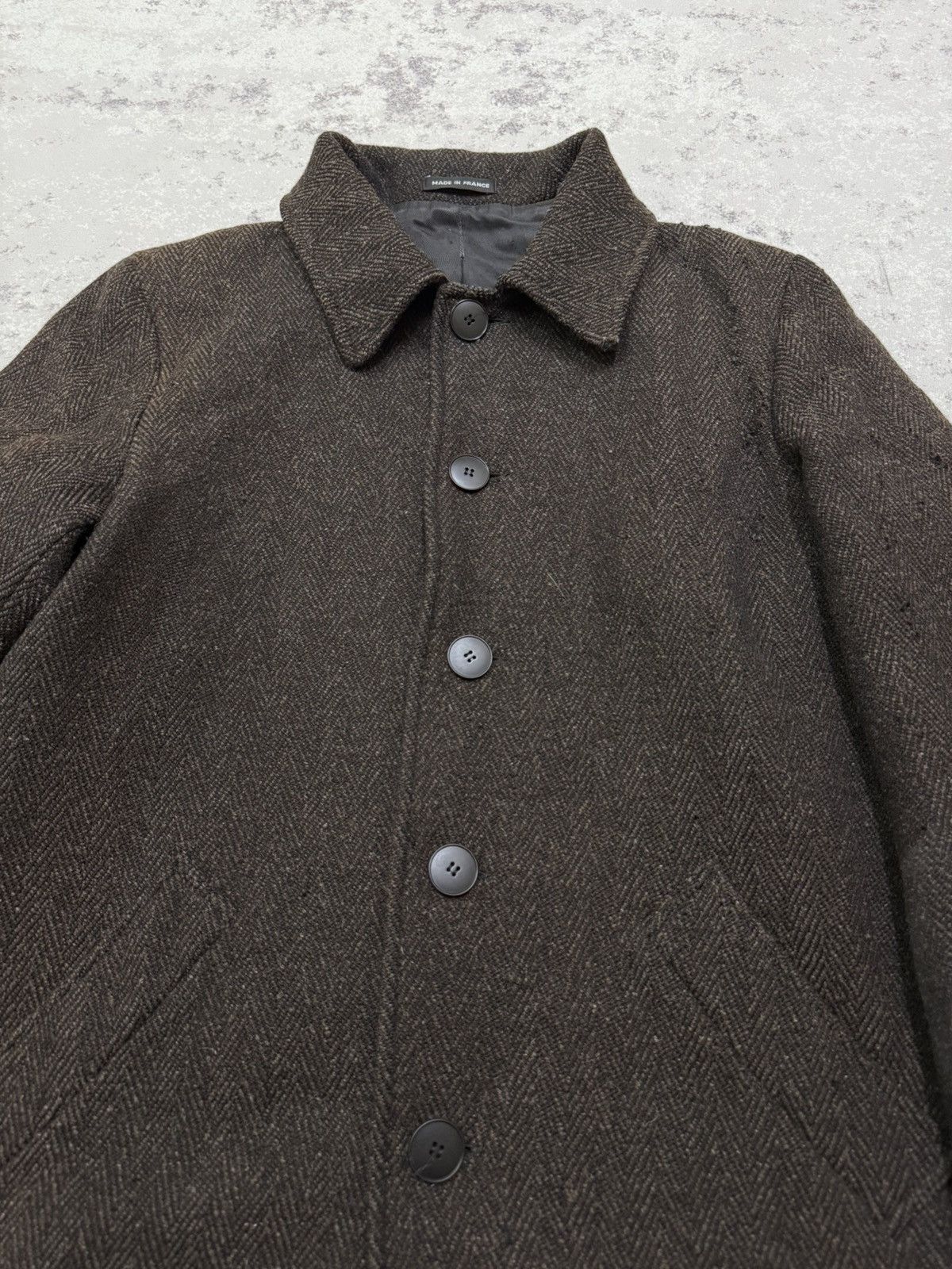 agnes b. AGNES. B Wool Long Jacket Size US M / EU 48-50 / 2 - 13 Thumbnail