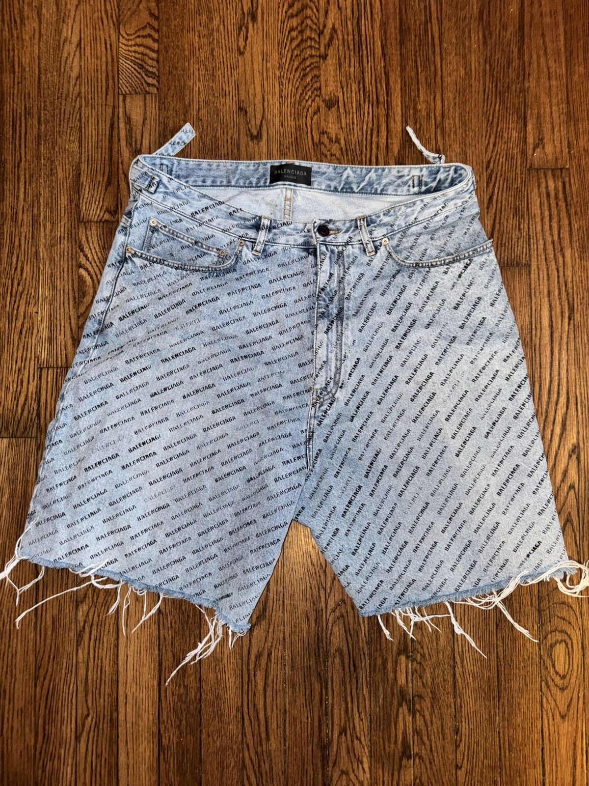 Balenciaga Skater Denim Shorts | Grailed