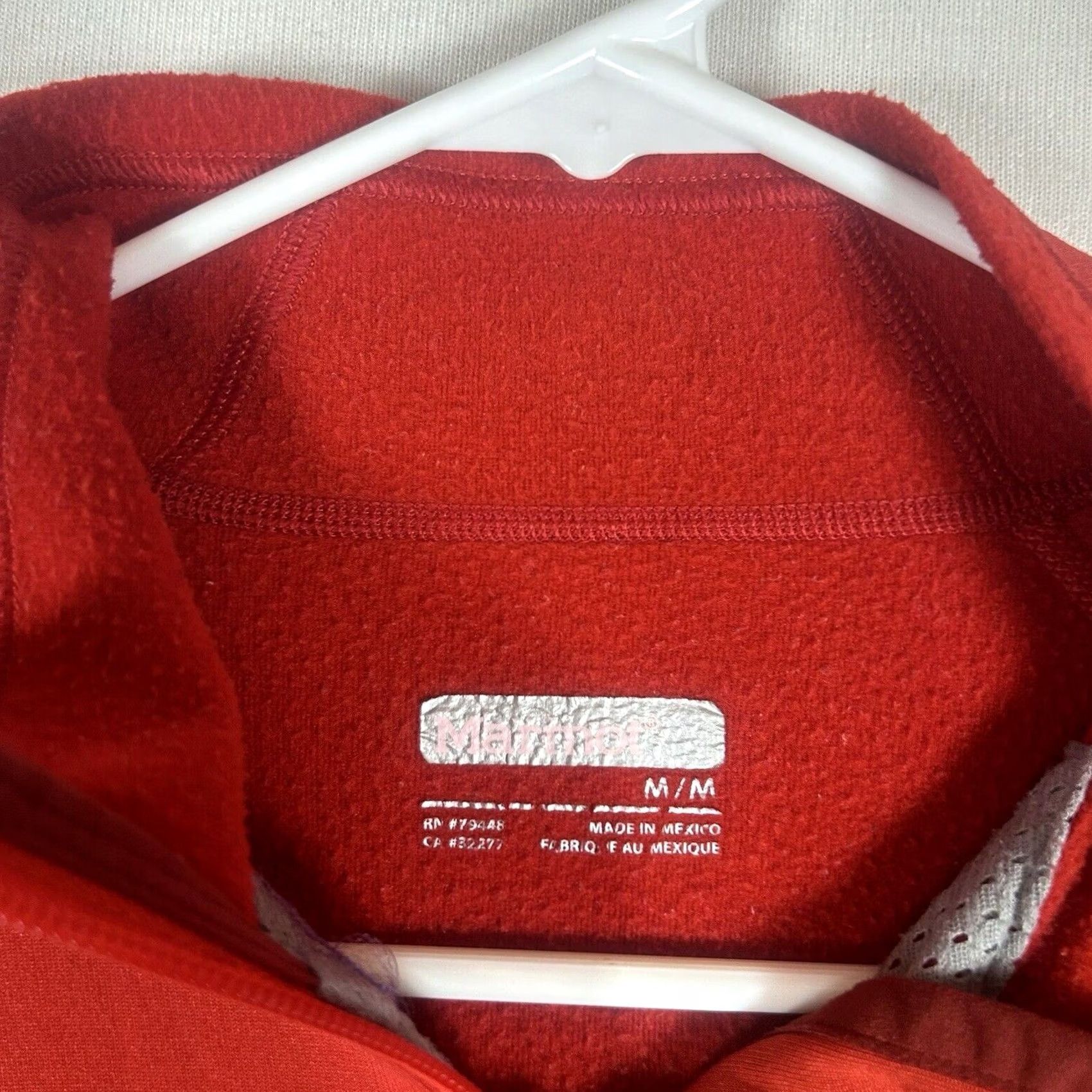 Marmot Marmot Full Zip Sweatshirt Womens M Red Long Sleeve Outdoor Hiking Activewear Casual Busy Weekend Size M / US 6-8 / IT 42-44 - 3 Thumbnail