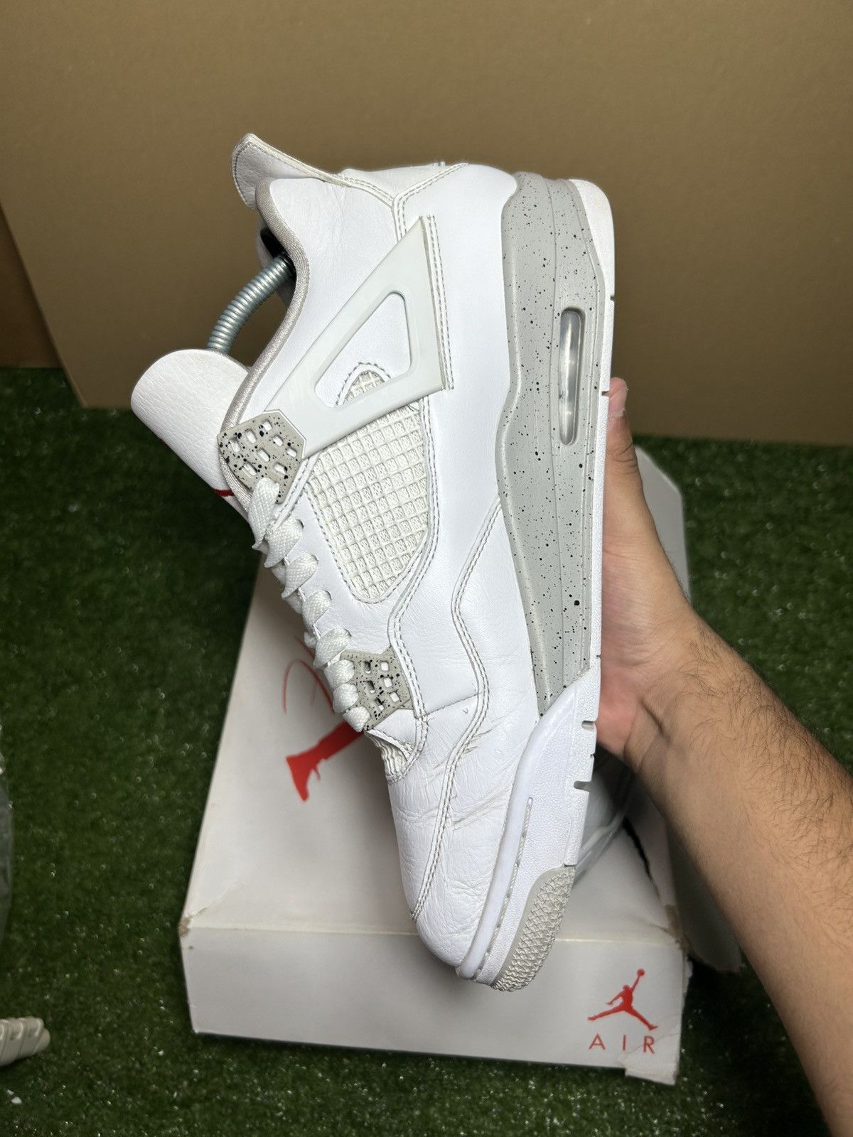 Jordan Brand Jordan 4 white Oreo 2021 Size US 11.5 / EU 44-45 - 8 Thumbnail