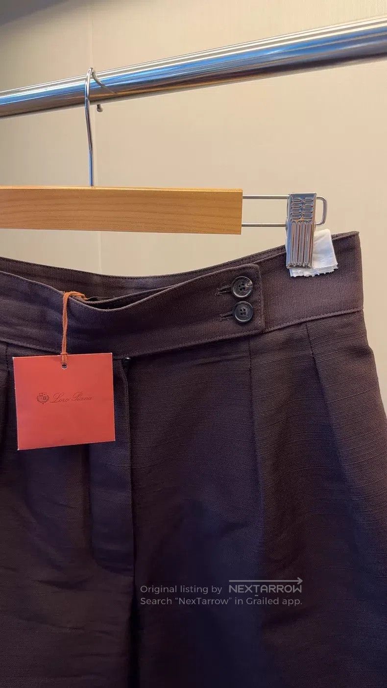 Loro Piana Loro Piana Silk Shorts Size 26" / US 2 / IT 38 - 4 Thumbnail