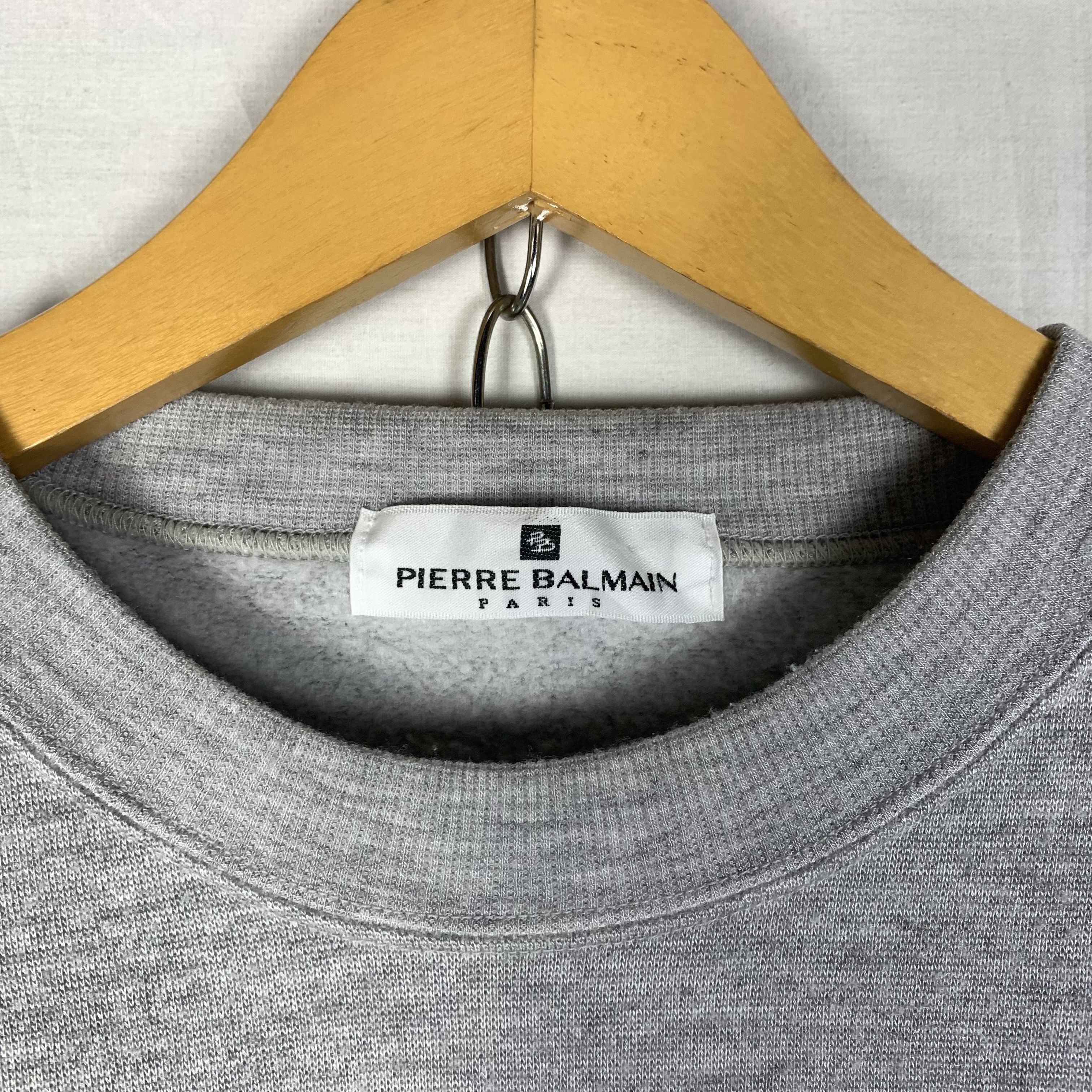 Pierre Balmain Vintage Pierre Balmain Paris Sweatshirt Crewneck Size US M / EU 48-50 / 2 - 3 Thumbnail