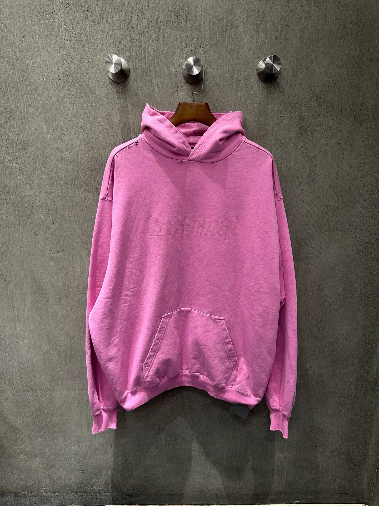Balenciaga Balenciaga Pink Hoodie XS - dmc Size US XS / EU 42 / 0 - 1 Thumbnail