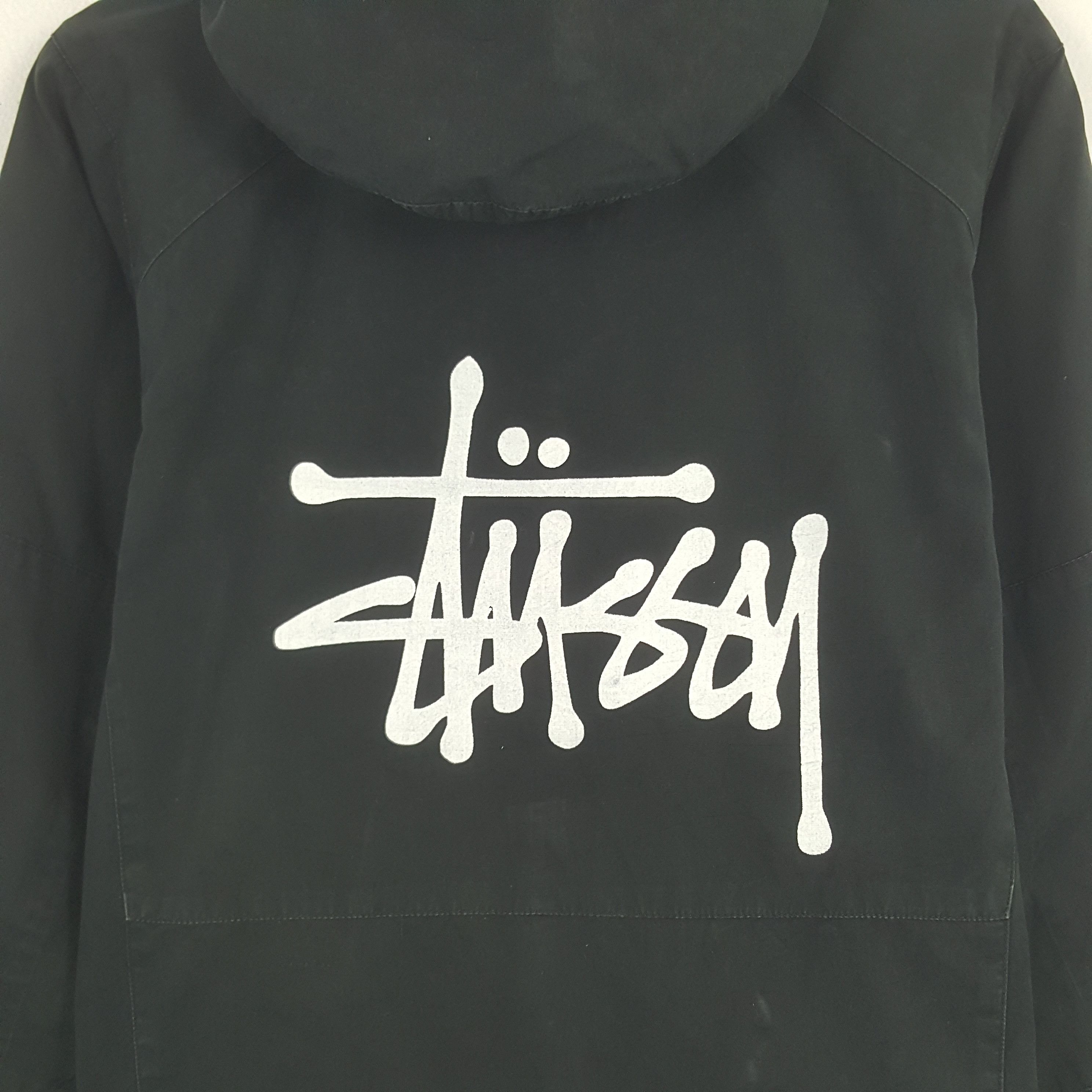 Stussy × Vintage Vintage Stussy Custom Logo Jacket Hoodie Size US M / EU 48-50 / 2 - 2 Thumbnail