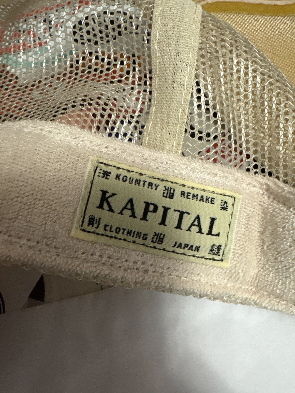 Kapital Kapital Beethoven Trucker Hat Size ONE SIZE - 4 Thumbnail