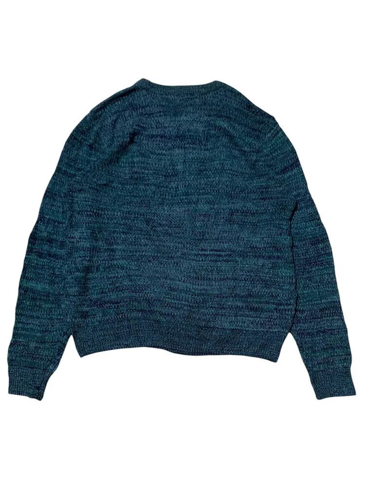 Yves Saint Laurent Yves Saint Laurent rainbow logo embroidery wool sweater Size US L / EU 52-54 / 3 - 5 Thumbnail