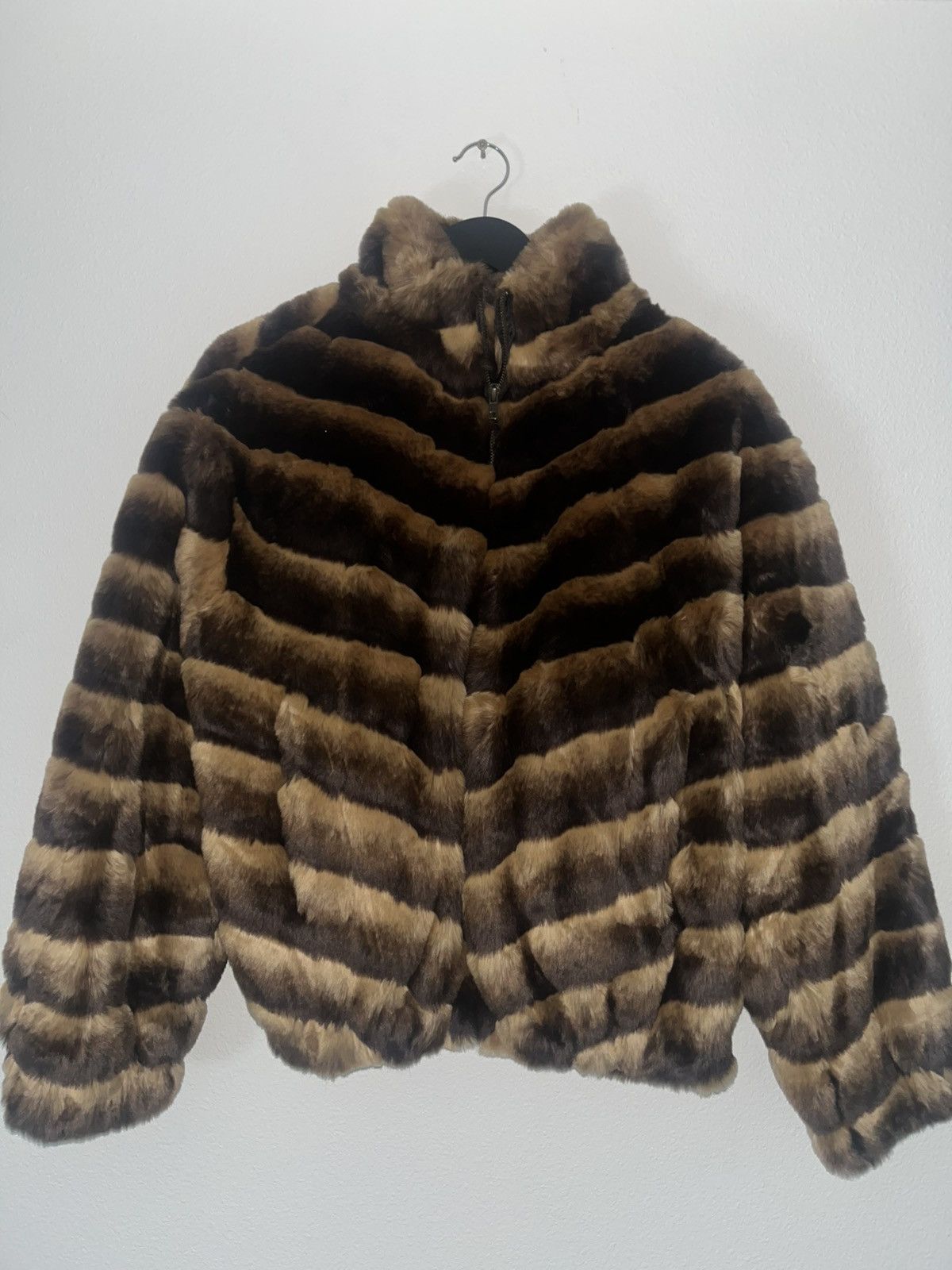 Supreme Supreme Faux Fur Jacket Brown Size US S / EU 44-46 / 1 - 3 Thumbnail