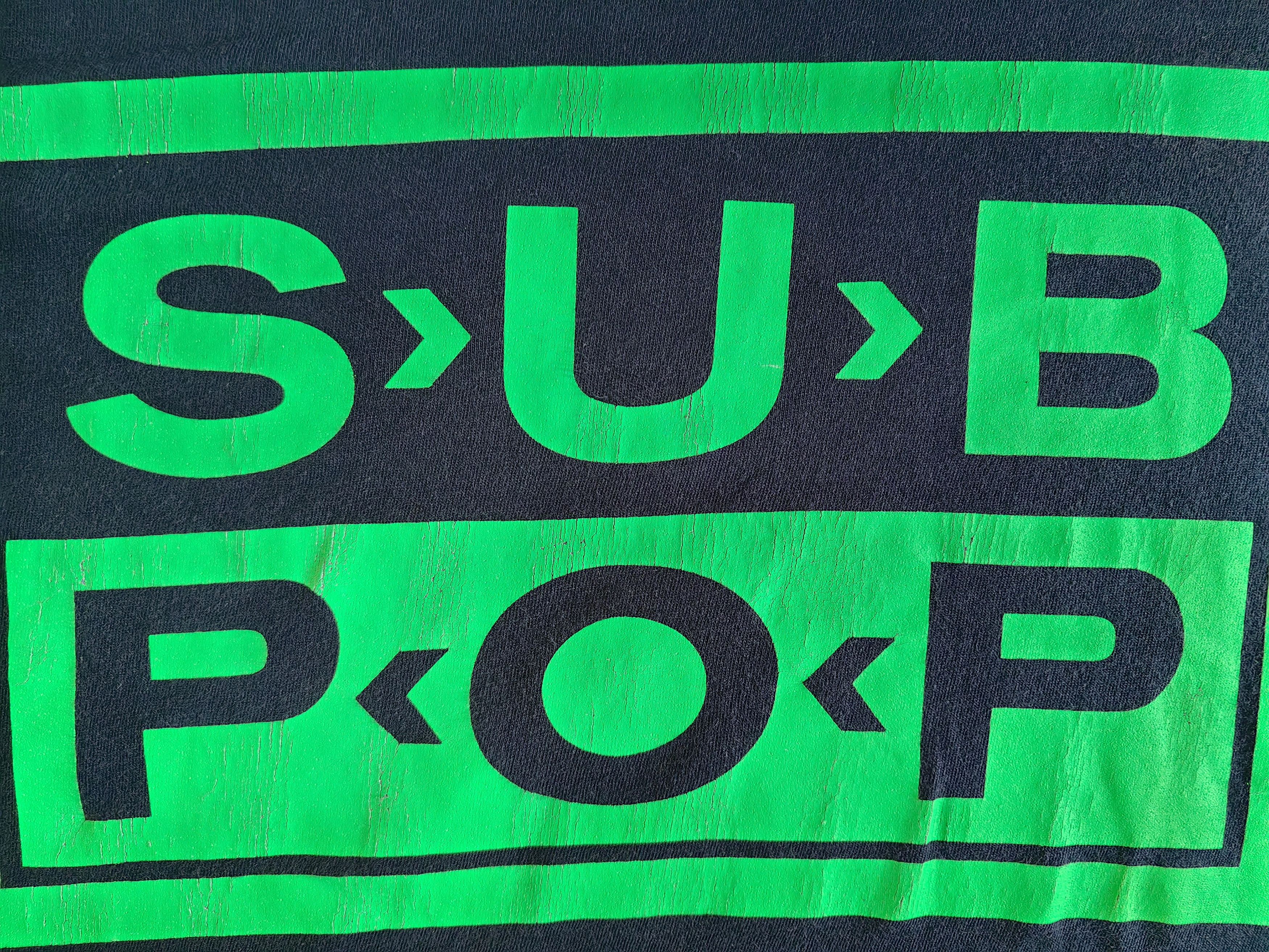 American Apparel Sub Pop Shirt Size US L / EU 52-54 / 3 - 8 Thumbnail