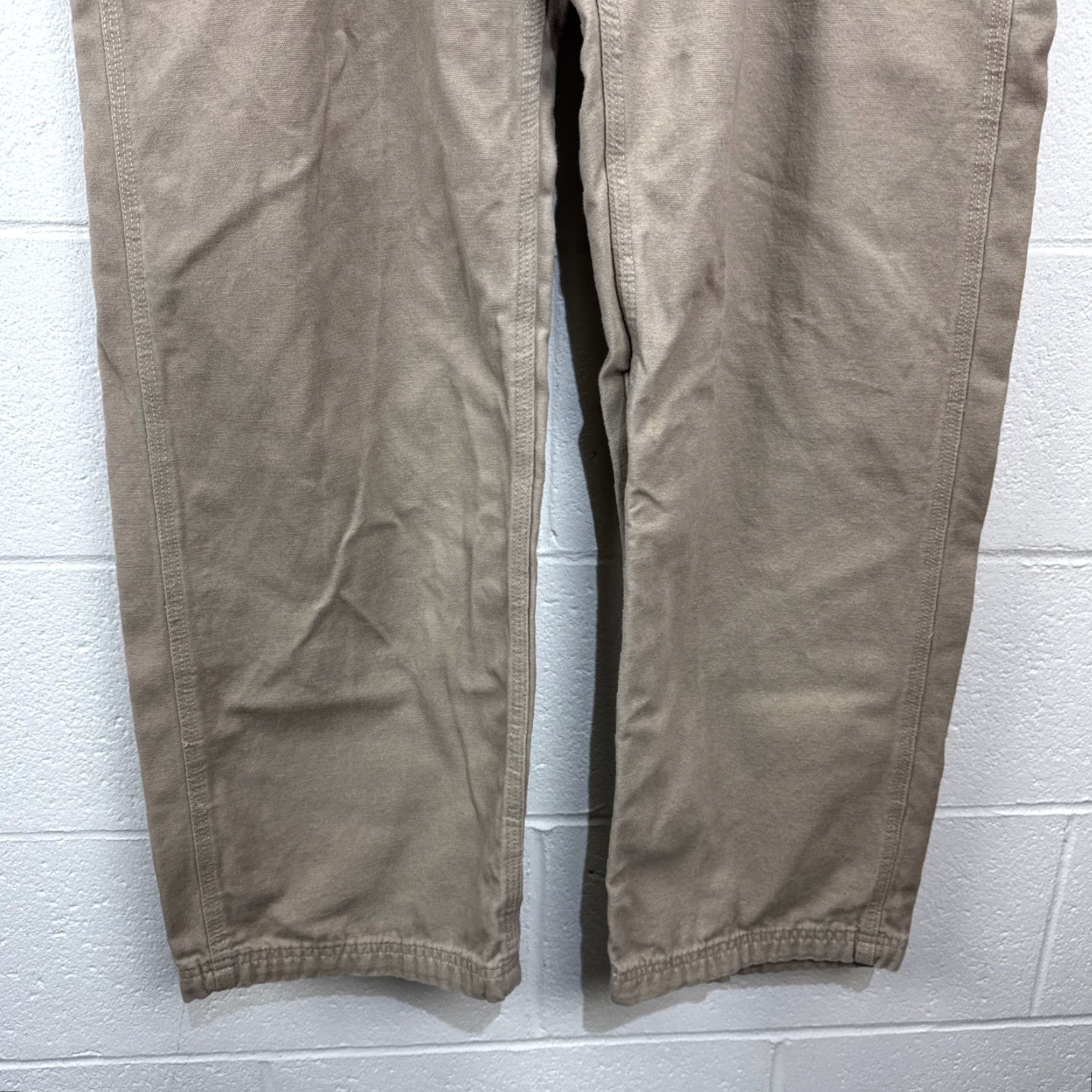 Carhartt Carhartt Mens Cargo Pants Size 38x34 Canvas Workwear Khaki Relaxed Fit Classico Size US 38 / EU 54 - 6 Thumbnail