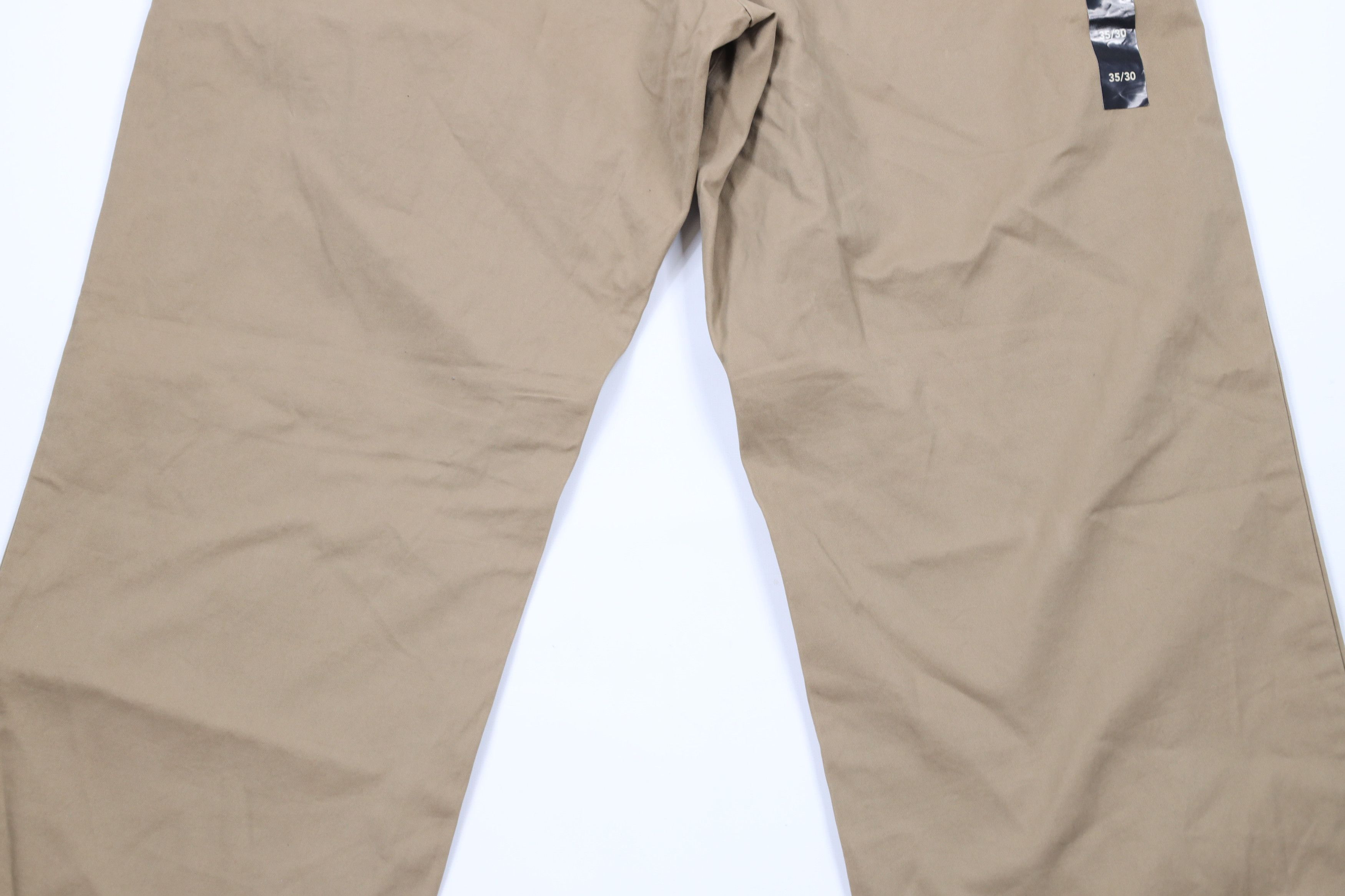 Banana Republic × Vintage New Banana Republic Relaxed Fit Wide Leg Chino Pants Brown Size US 35 - 10 Thumbnail