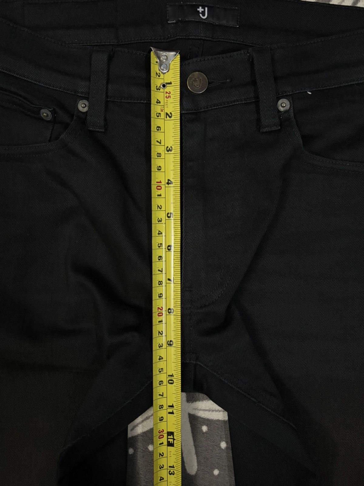 Jil Sander × Uniqlo Jil Sander x Uniqlo Selvedge Black Denim Jeans Size US 30 / EU 46 - 17 Thumbnail
