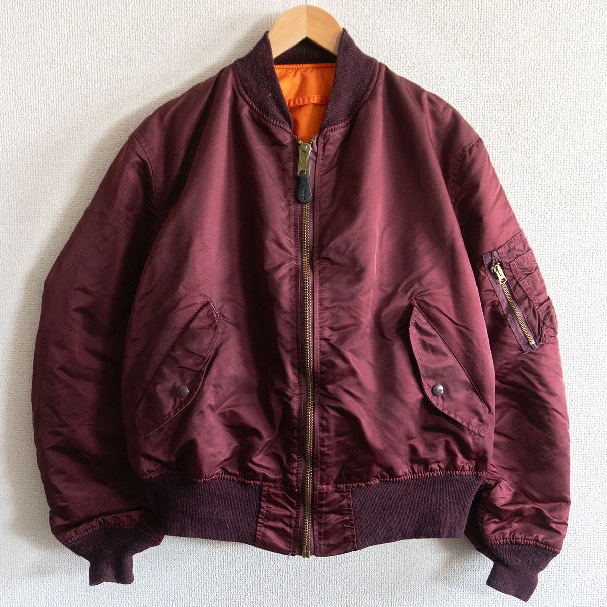 Alpha Industries × Vintage Vintage 90's MA-1 Bomber Jacket Alpha