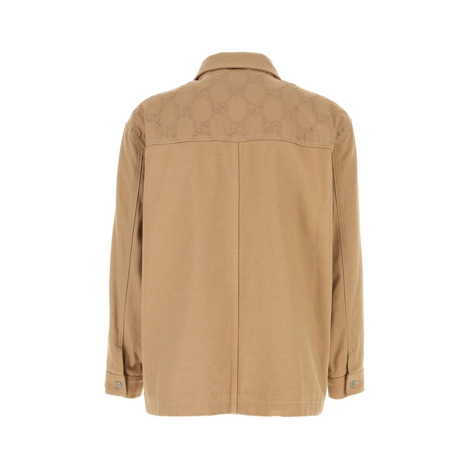GUCCI Beige Cotton Jacket New )