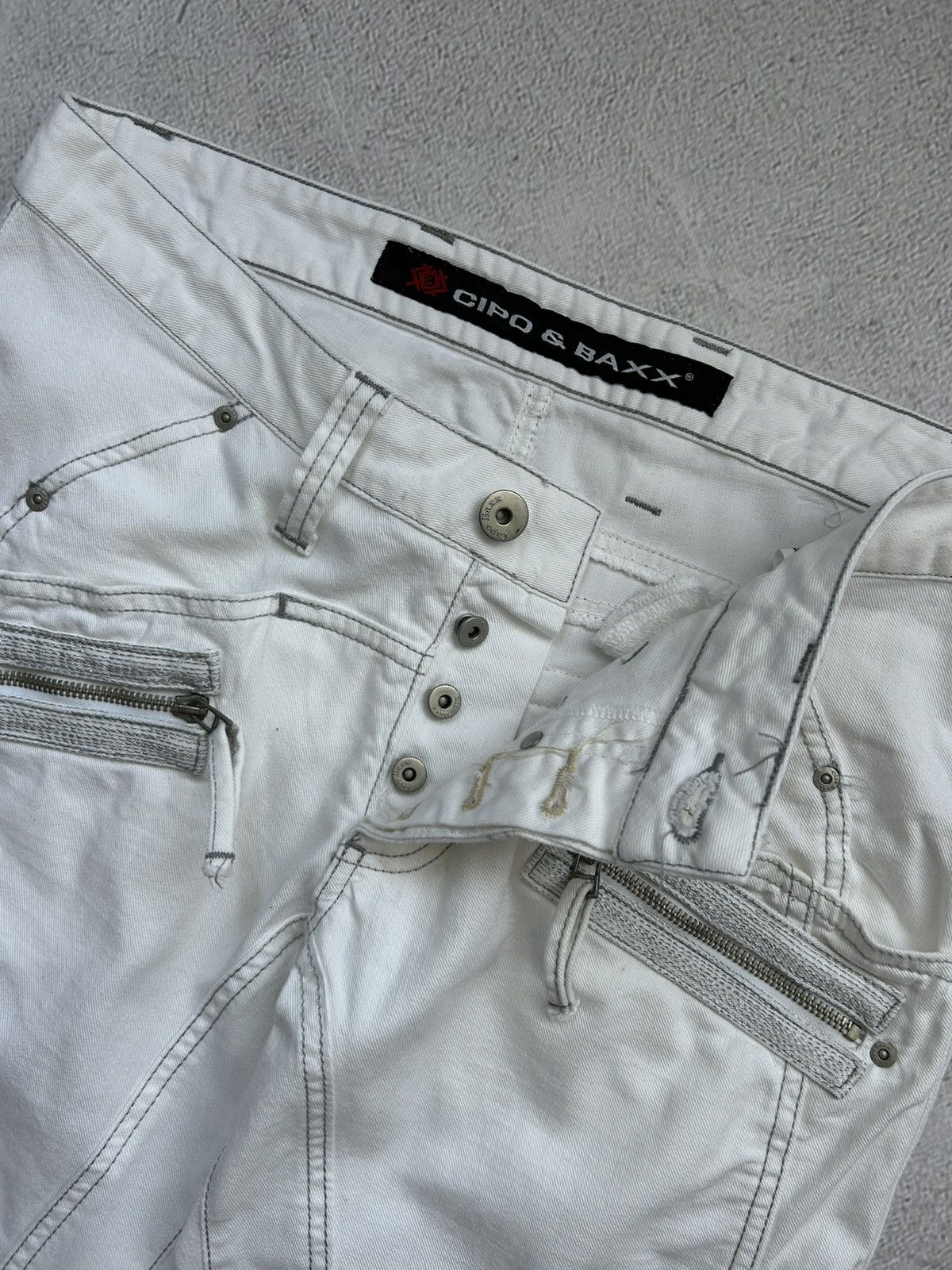 Other Cipo&Baxx Avant-garde Vintage denim man’s pants Size US 32 / EU 48 - 11 Thumbnail