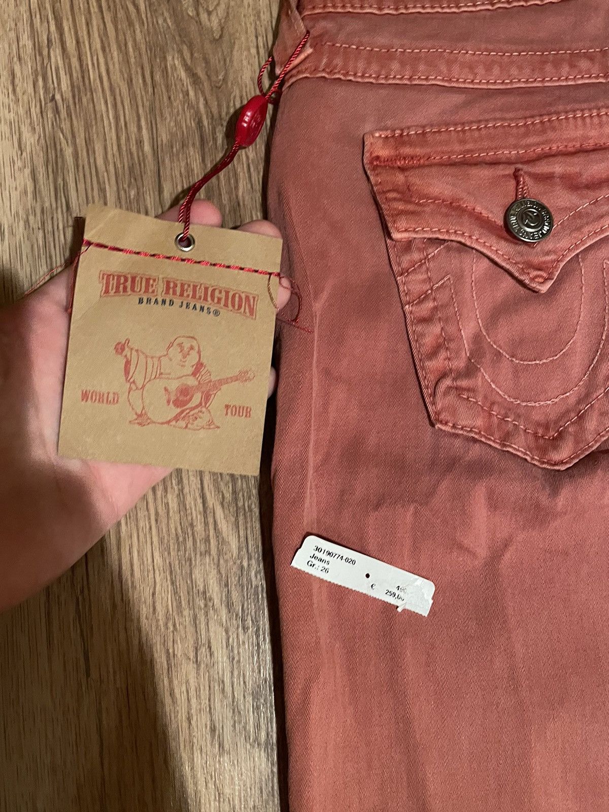 True Religion × Vintage True Religion Billy Straight Jeans Pant Vintage Y2k Washed Size 26" / US 2 / IT 38 - 11 Thumbnail