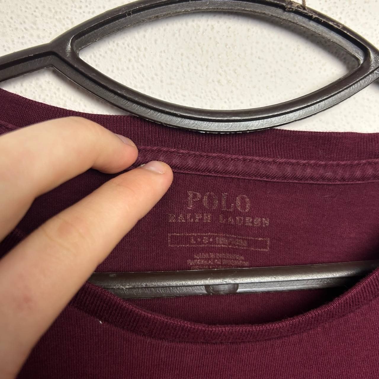 Polo Ralph Lauren Mens Polo Ralph Lauren Big pony y2k opium tee Size US L / EU 52-54 / 3 - 5 Thumbnail