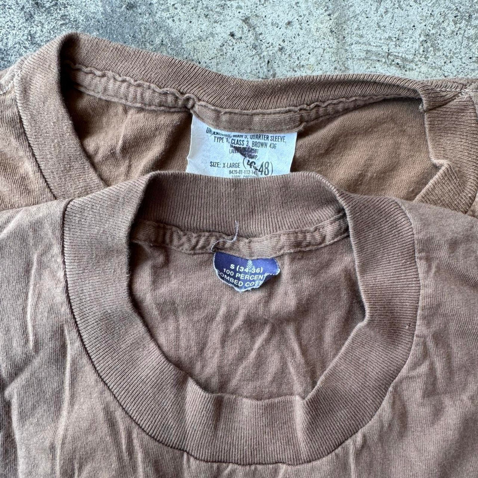 Other Vintage 80s military blank tee bundle Size US M / EU 48-50 / 2 - 2 Thumbnail