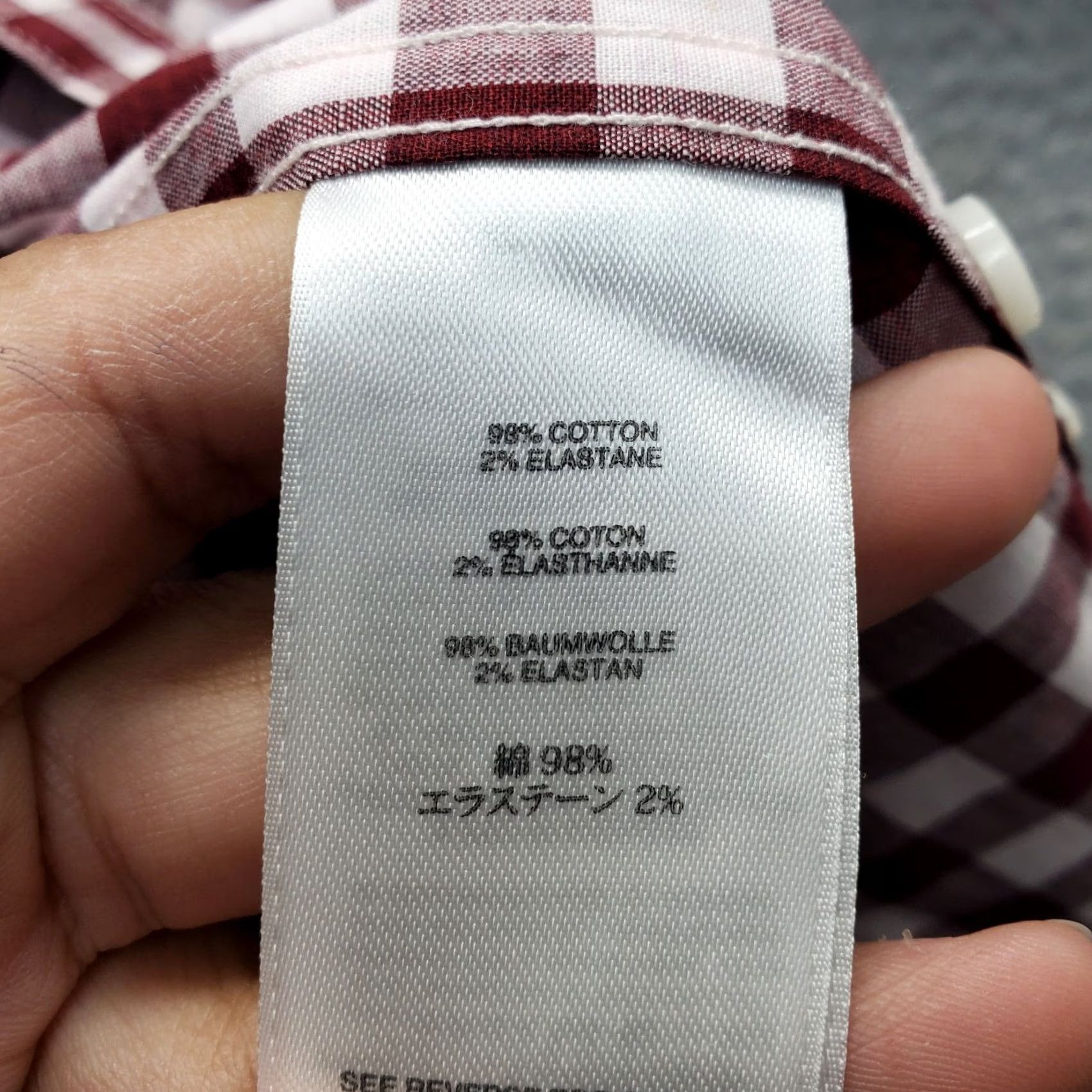 J.Crew J.Crew Shirt Mens M Multi Check Stretch Slim Fit Button-Down Size US M / EU 48-50 / 2 - 6 Thumbnail
