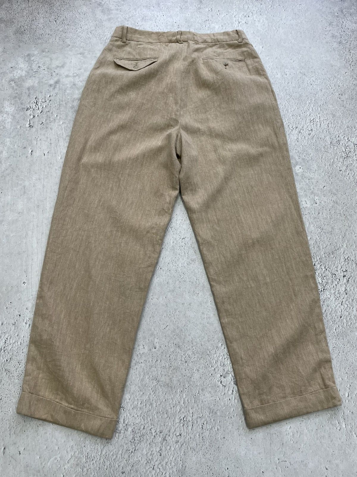 Polo Ralph Lauren casual pants cotton/linen y2k