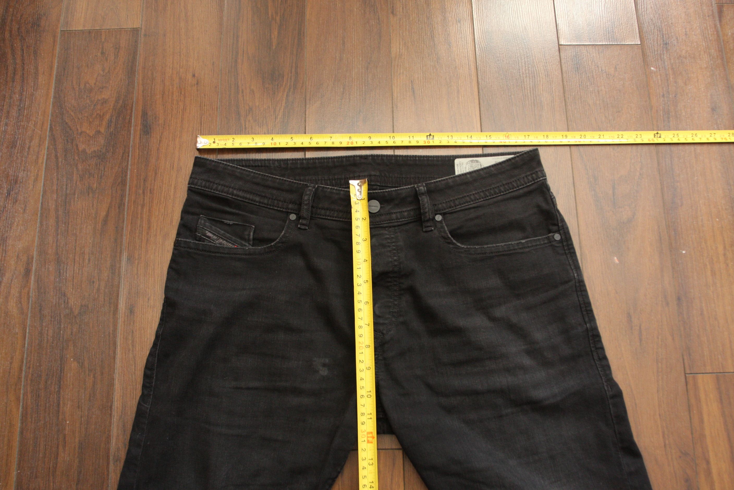 Diesel Diesel Jeans Buster Size 35x31 Dark Gray Size US 35 - 7 Thumbnail