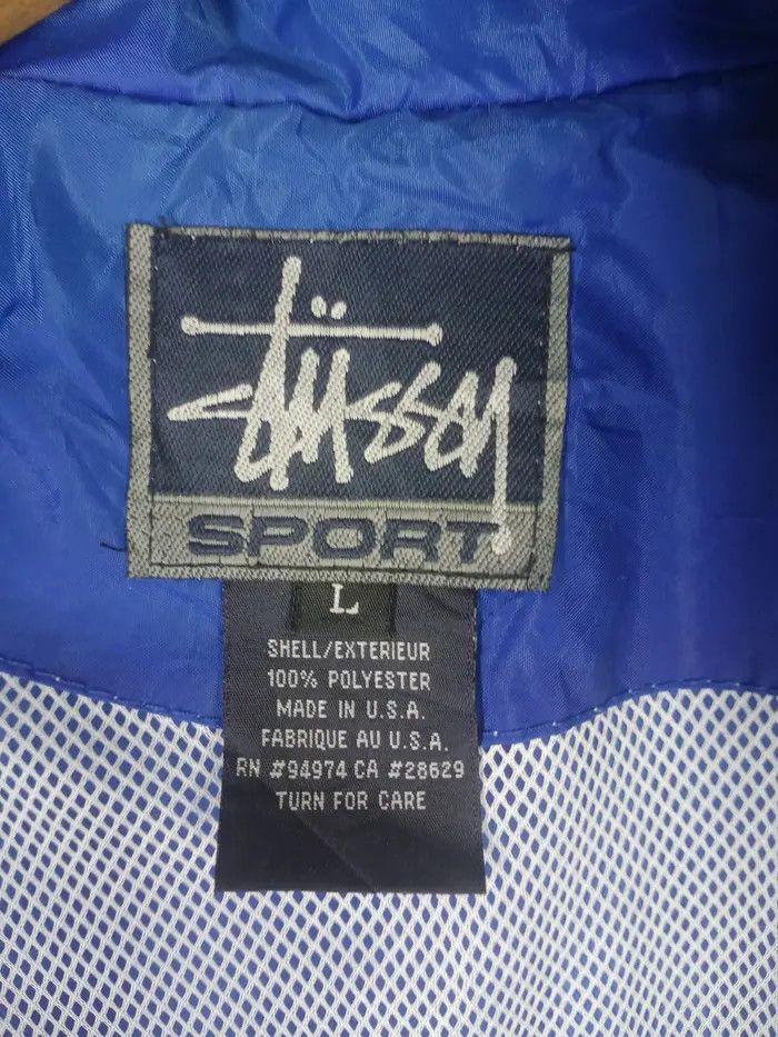 Stussy Rare Vintage 90s Stussy Embroidered Big Logo Jacket Size US L / EU 52-54 / 3 - 6 Thumbnail