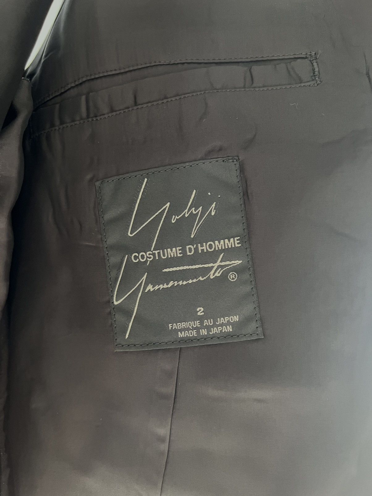 Yohji Yamamoto Yohji Yamamoto Costume D'Homme - Linen 7BS Tailored Vest Size US M / EU 48-50 / 2 - 7 Thumbnail