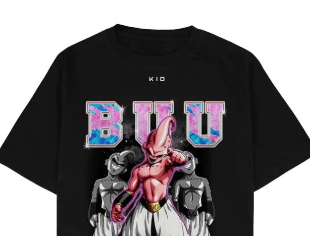Anime × Japanese Brand kid Majin buu dbz anime Oversized box fit T-Shirt Size US L / EU 52-54 / 3 - 4 Thumbnail