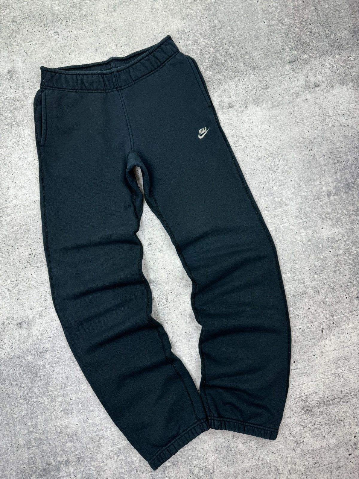Nike Vintage Nike Swoosh Logo Dark Blue Sweatpants Track Pants S Size US 30 / EU 46 - 6 Thumbnail