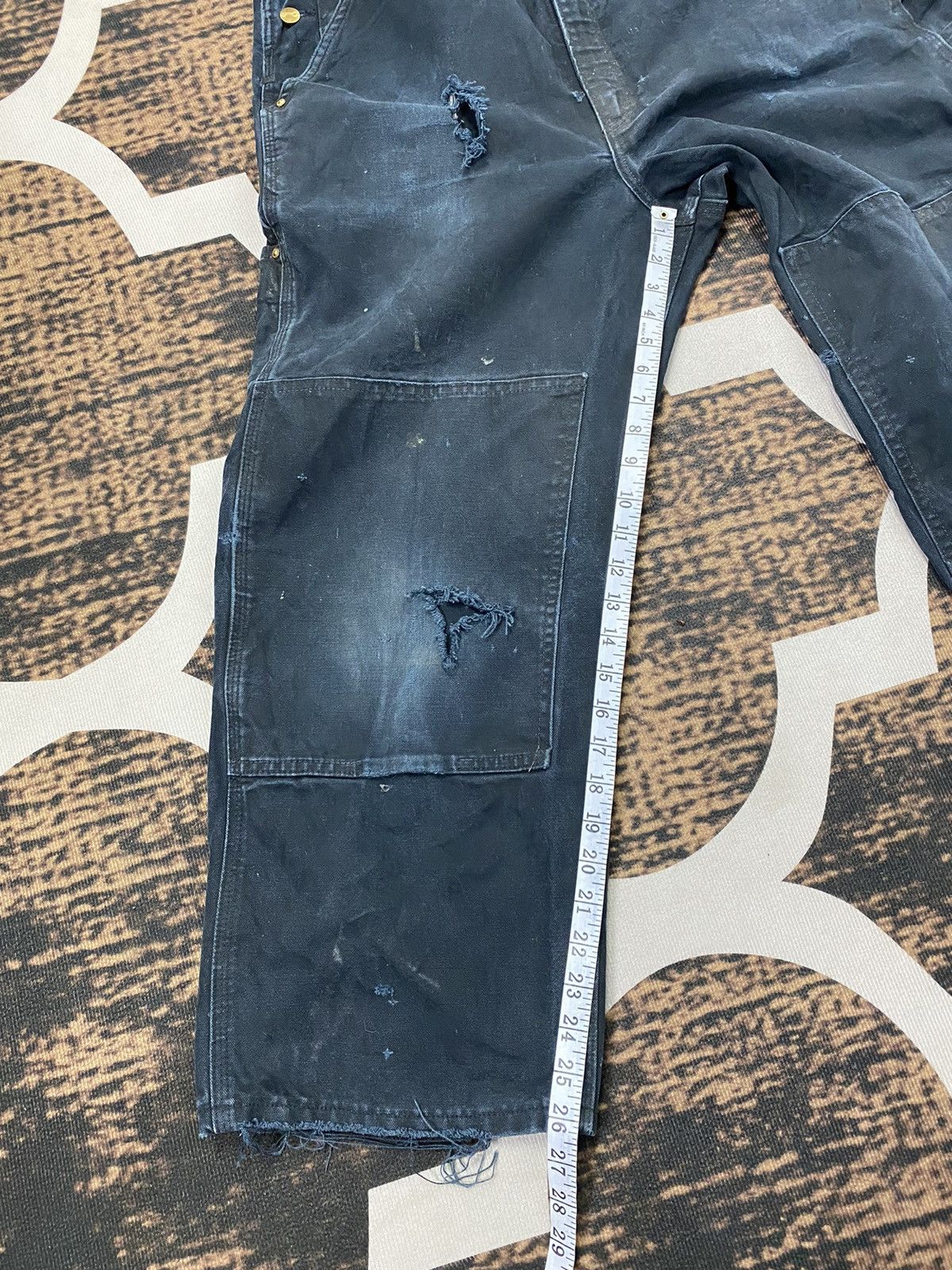 Carhartt Vintage Heavily worn Carhartt Dungarees-38x28 Size US L / EU 52-54 / 3 - 21 Thumbnail