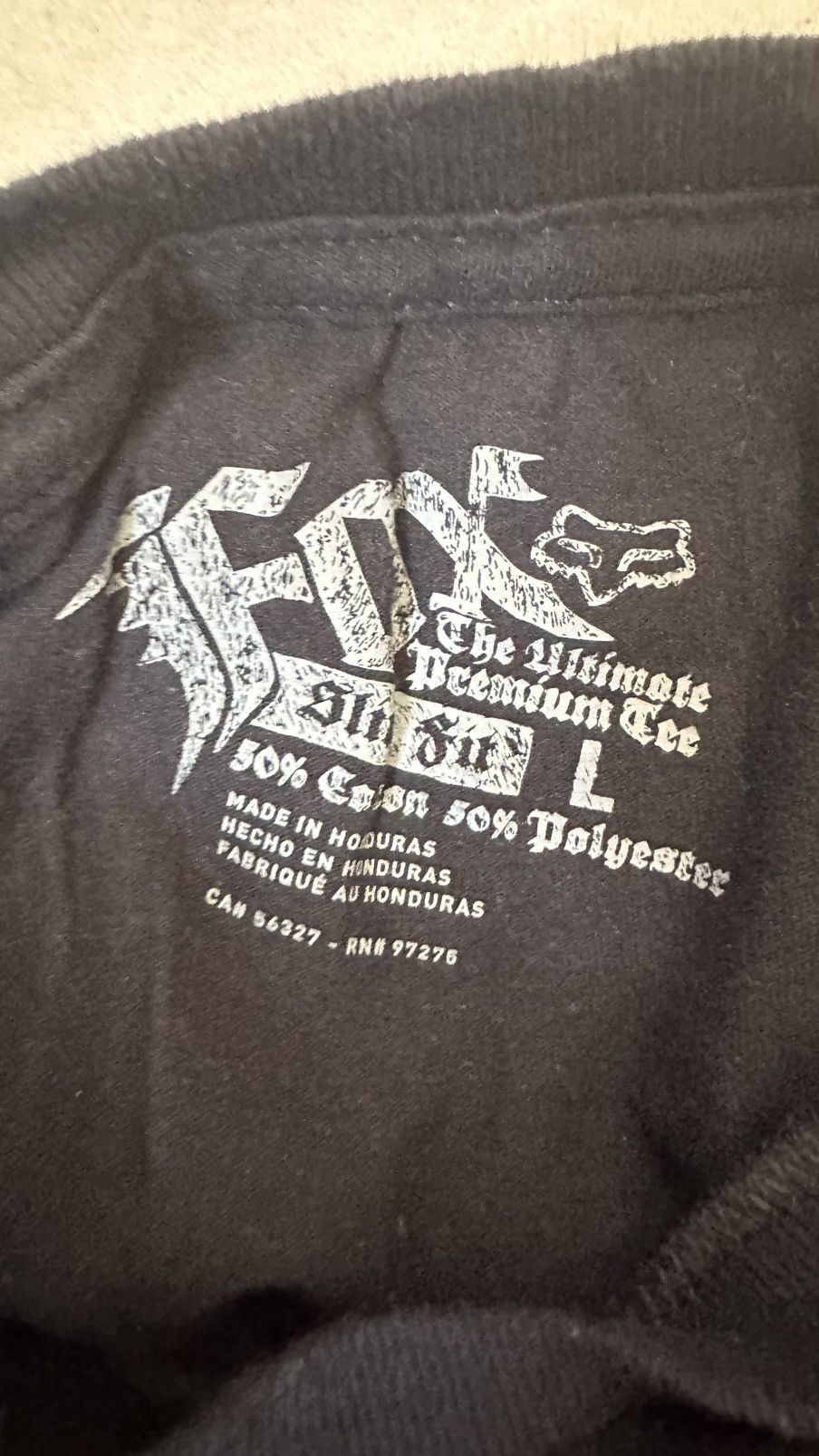 Fox Racing FOX LONG SLEEVE LOGO TEE MOTORCROSS Size US M / EU 48-50 / 2 - 5 Thumbnail