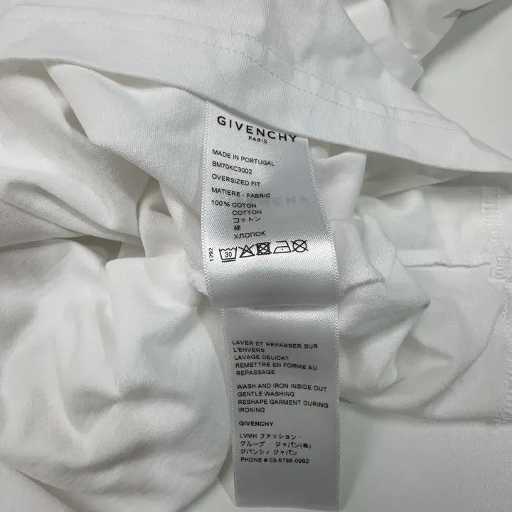 Givenchy Givenchy Givenchy Large Logo Oversized Tee Shirt -2507 Size US L / EU 52-54 / 3 - 6 Thumbnail