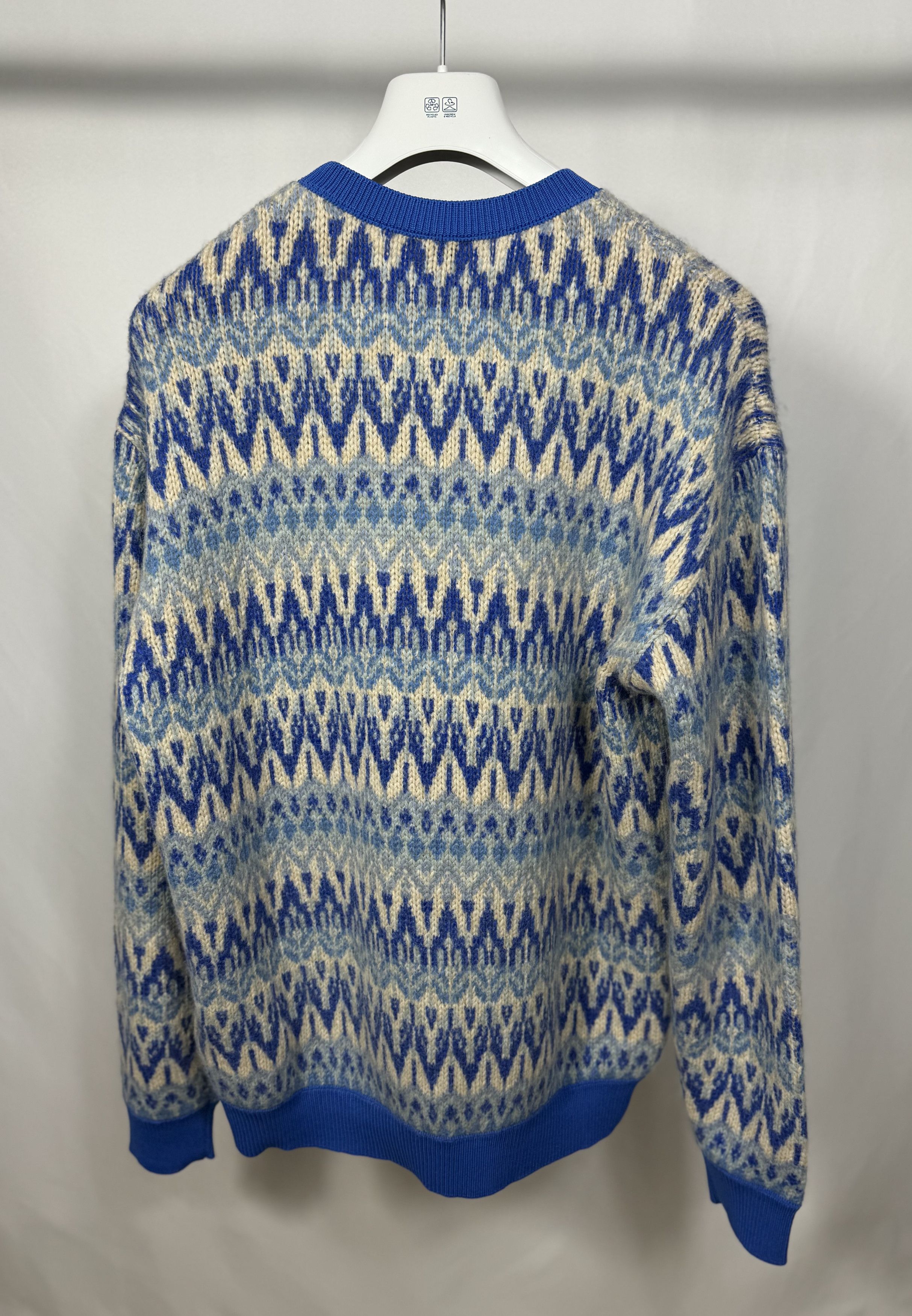 Moncler Moncler Jacquard-Knit Sweater Size US XXL / EU 58 / 5 - 3 Thumbnail
