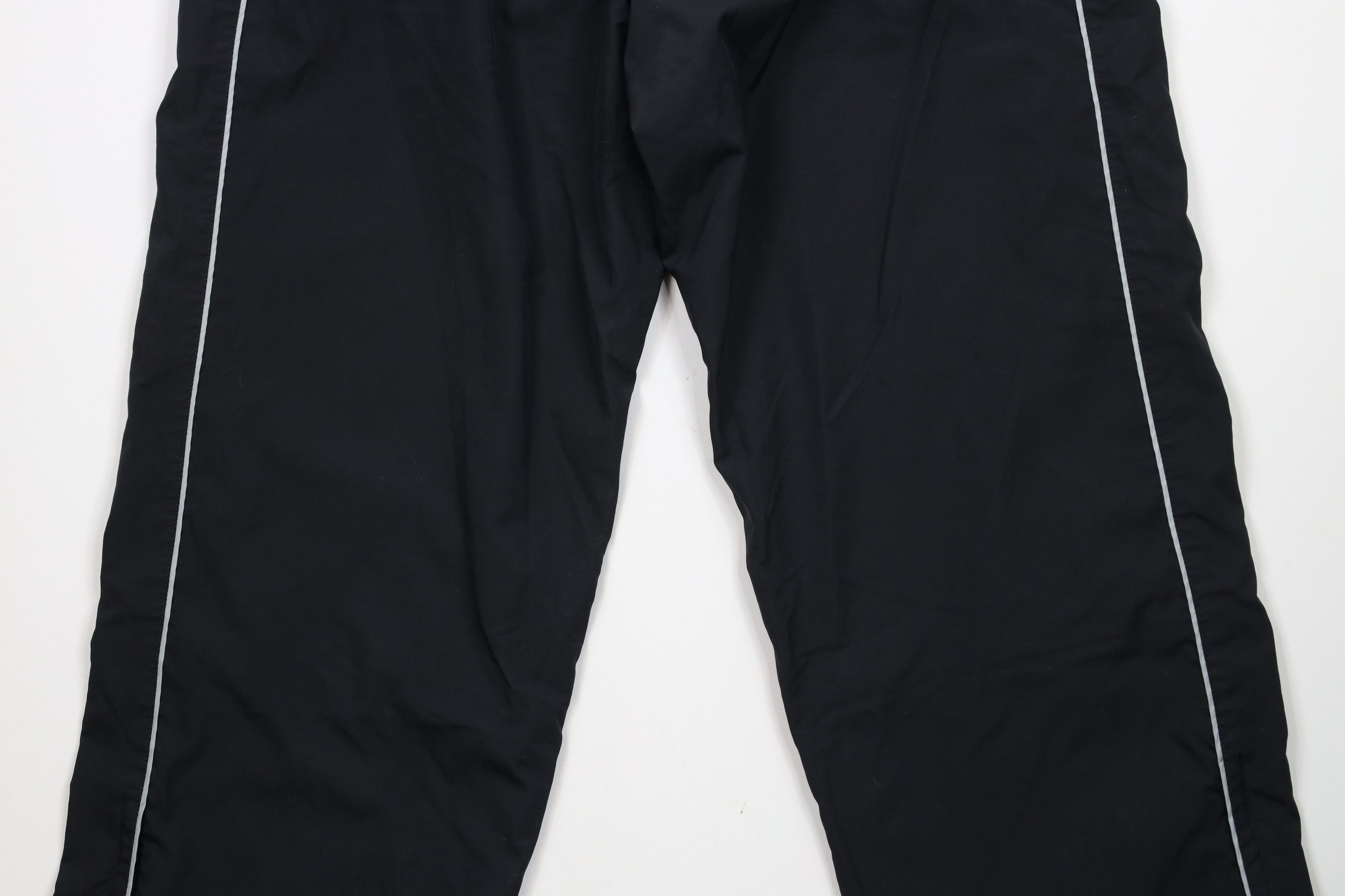 Nike × Vintage Vintage 90s Y2K Nike Travis Scott Mini Swoosh Wide Leg Pants Size US 36 / EU 52 - 14 Thumbnail
