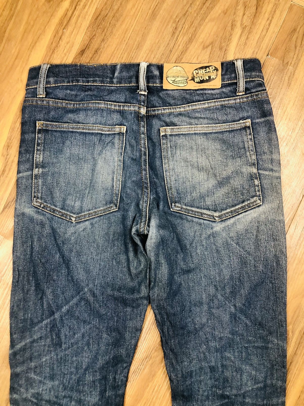 Cheap Monday Authentic Cheap Monday Skull Logo Jeans (40) Size US 29 - 15 Thumbnail