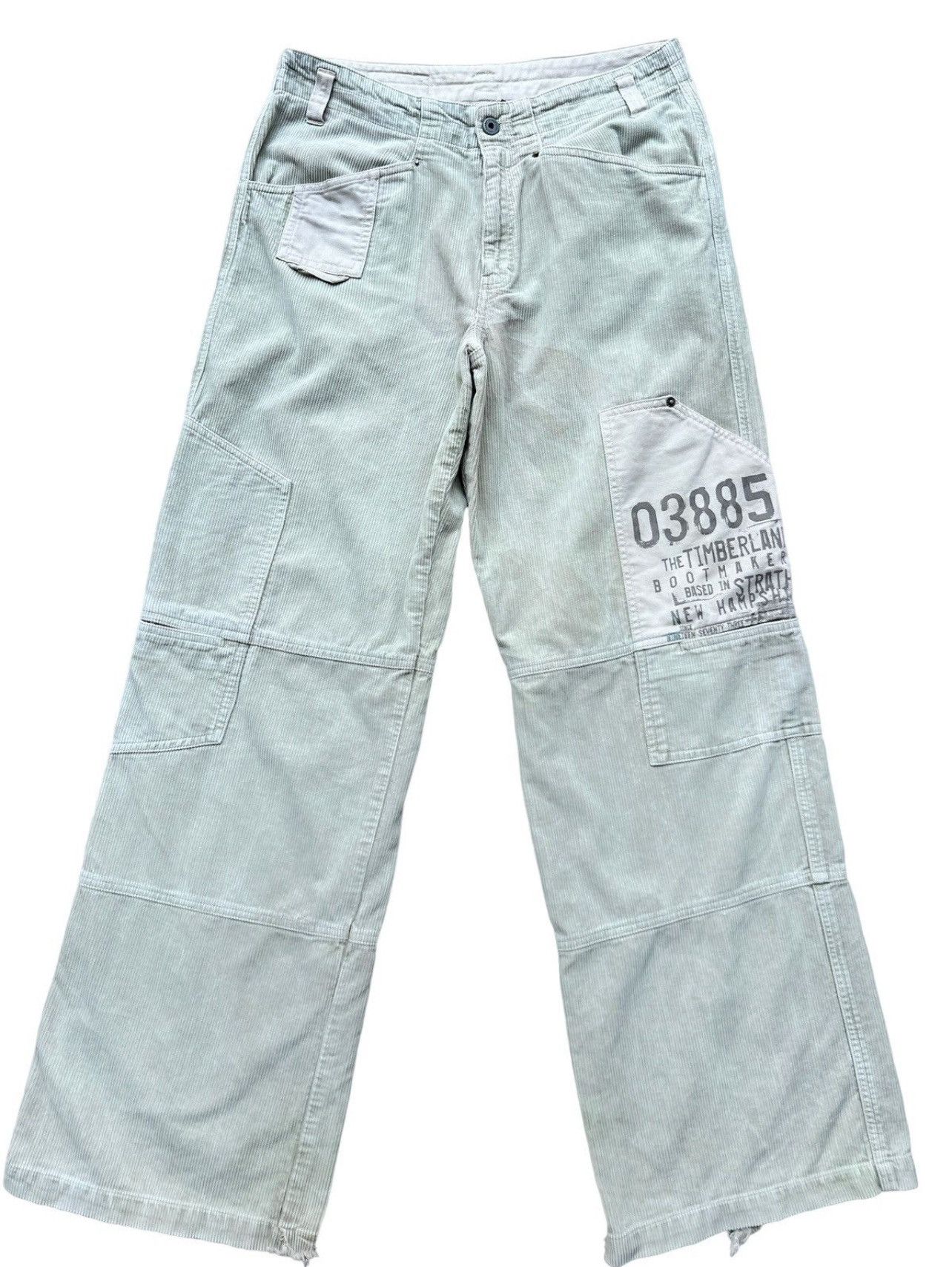 Timberland Corduroy Multipocket Tactical Cargo Pants 32x32