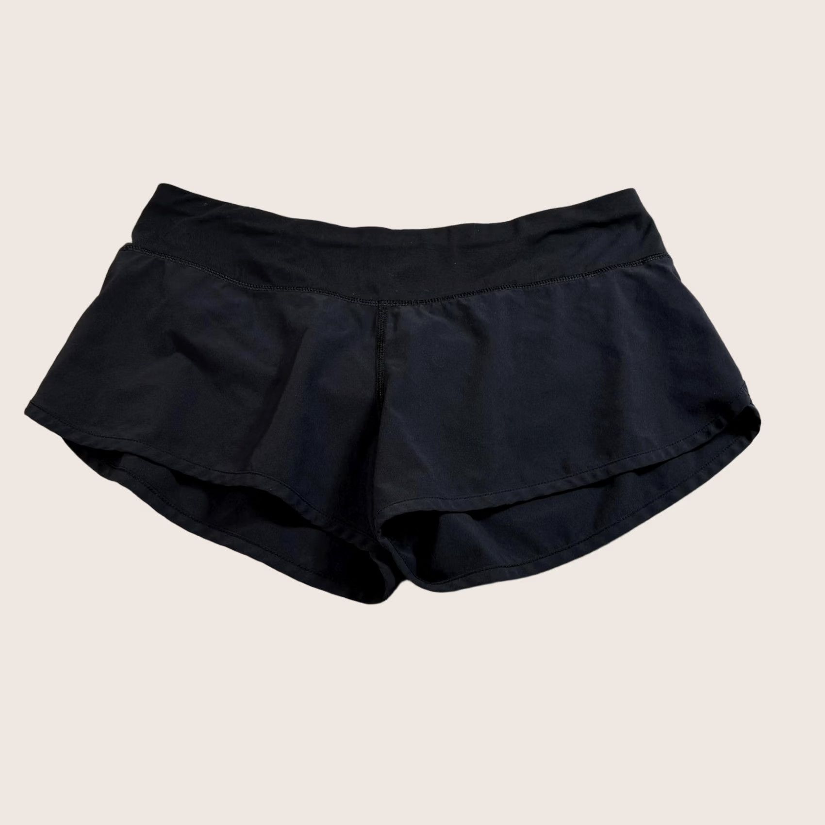 Lululemon VINTAGE Lululemon Shorts Womens Small Black Running Lined Reflective Back Zip Pocket Size 26" / US 2 / IT 38 - 1 Thumbnail
