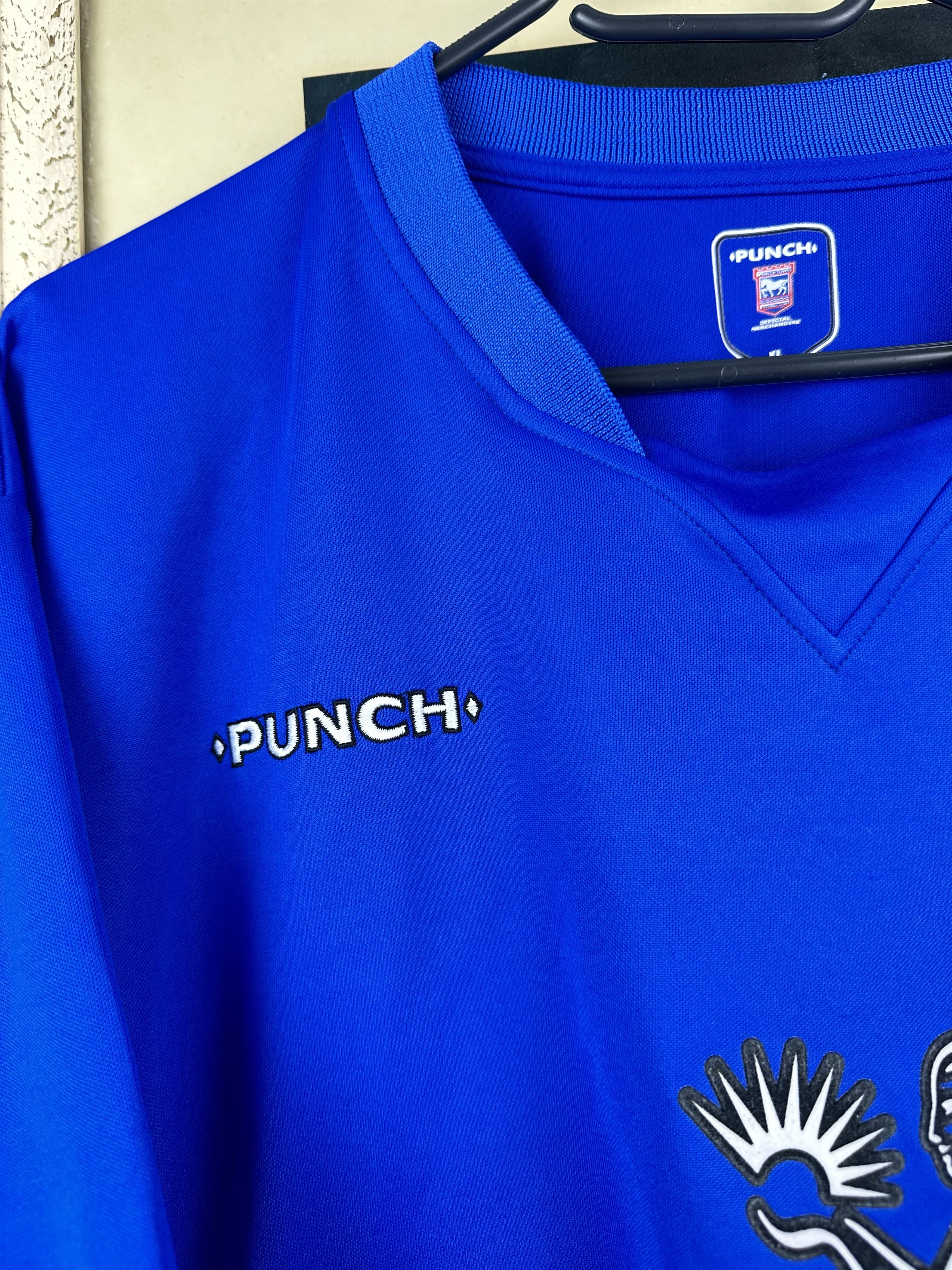 Vintage Ipswich Town Home football shirt 2003 Soccer Jersey Tee Rare Size US XL / EU 56 / 4 - 5 Thumbnail