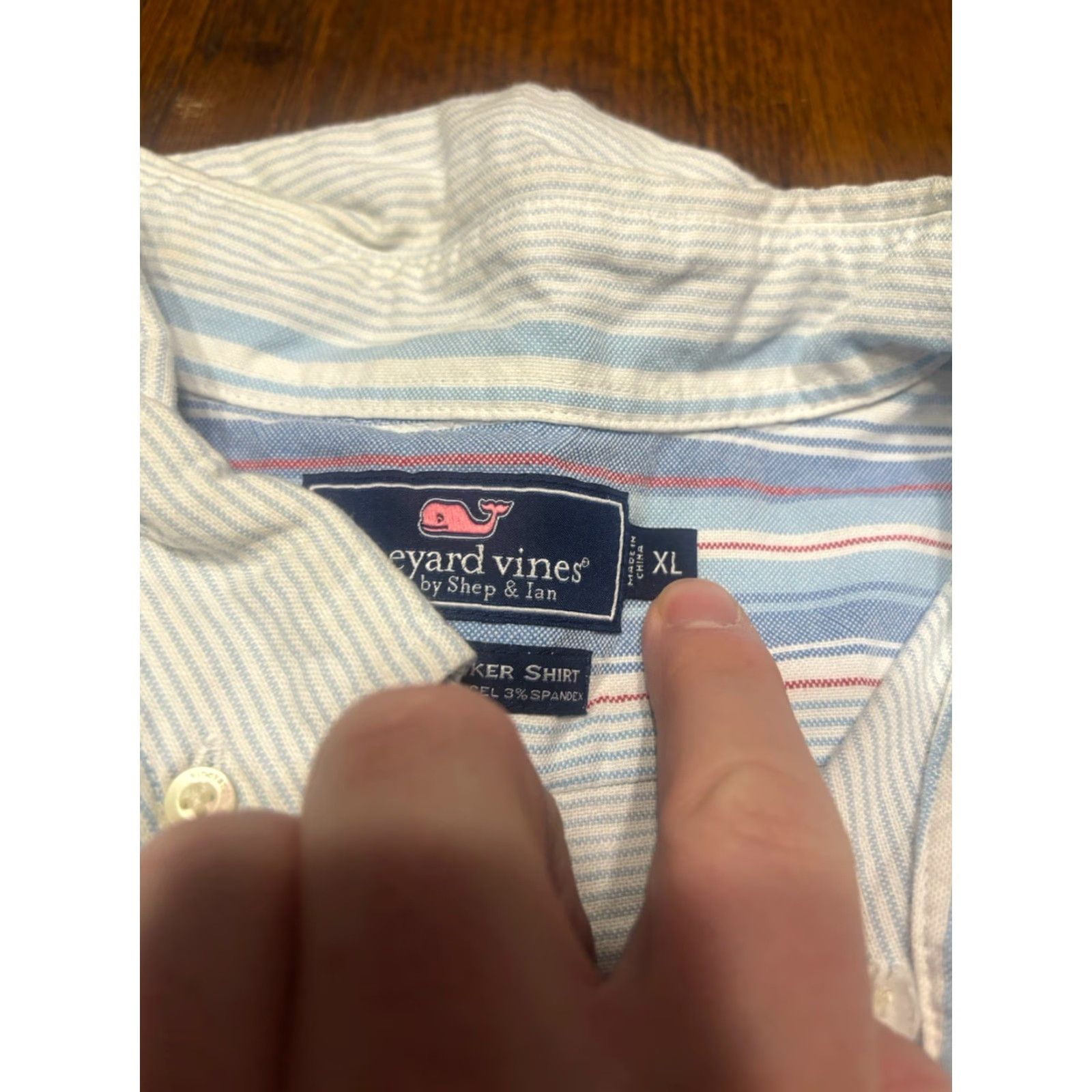 Vineyard Vines VINEYARD VINES Tucker Shirt Button-Down Men XL Plaid Multicolor Cotton Short Sleeve Size US XL / EU 56 / 4 - 3 Thumbnail