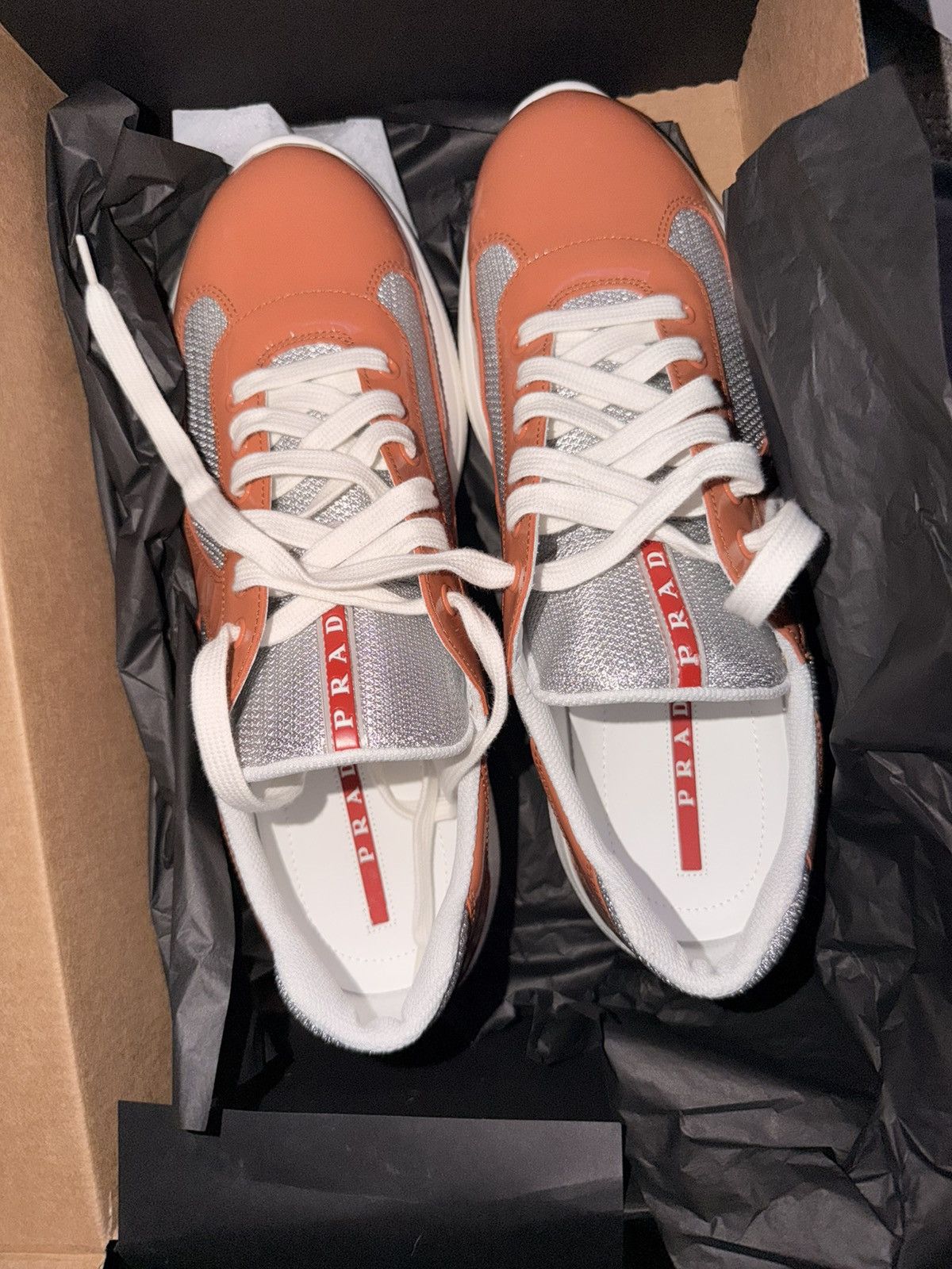 Prada Prada Americas Cup Patent Leather Size US 12 / EU 45 - 2 Thumbnail