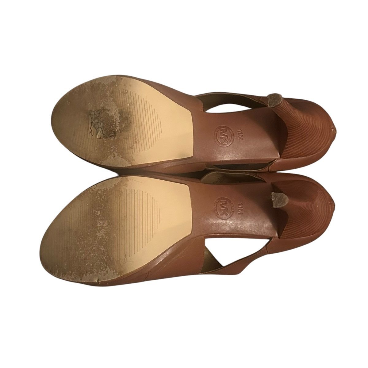 Michael Kors Michael Kors peep toe criss cross platform heeled shoes Size US 11 / IT 41 - 5 Thumbnail