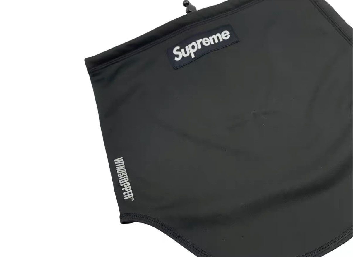 Supreme Supreme FW22 Week 18 WINDSTOPPER Neck Gaiter - Black J31 Size ONE SIZE - 2 Thumbnail