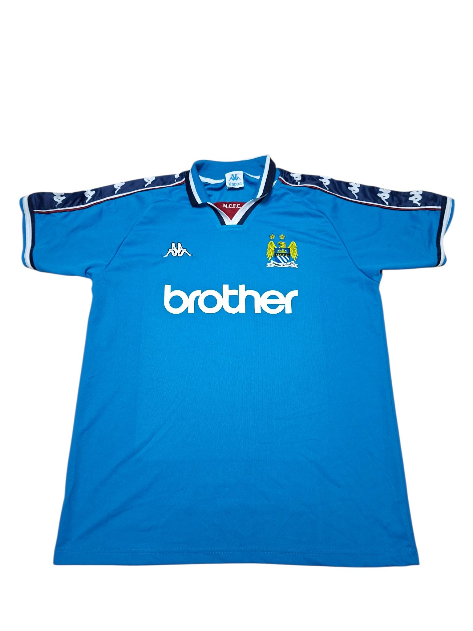 Kappa MANCHESTER CITY KAPPA VINTAGE 90S SOCCER JERSEY Size US XXL / EU 58 / 5 - 1 Thumbnail