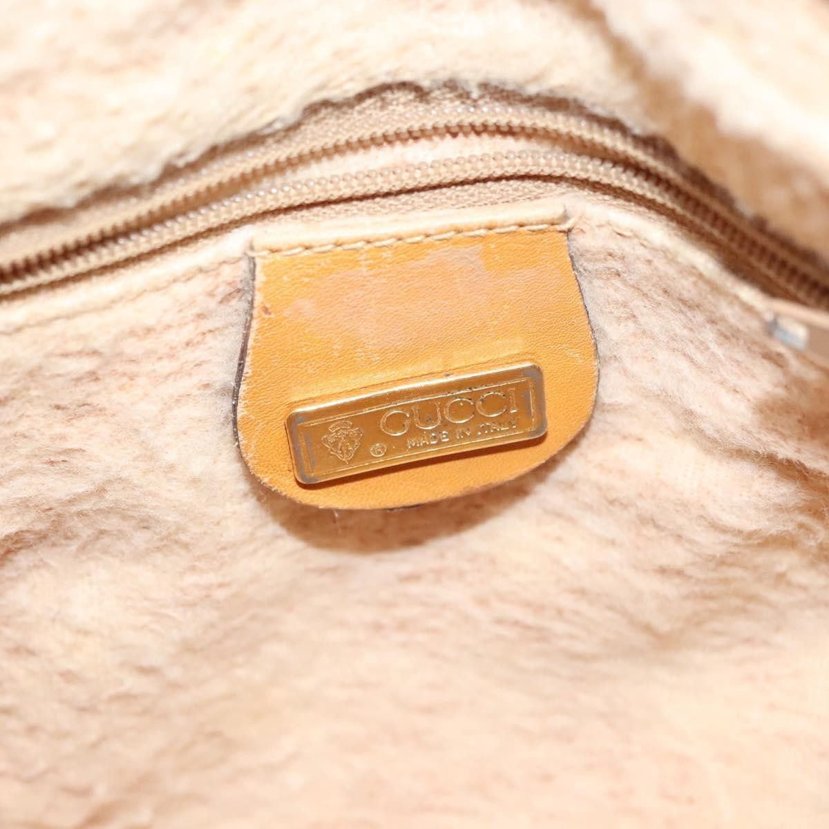 Gucci GUCCI Micro GG Supreme Shoulder Bag Pvc Beige Gold Size ONE SIZE - 17 Thumbnail