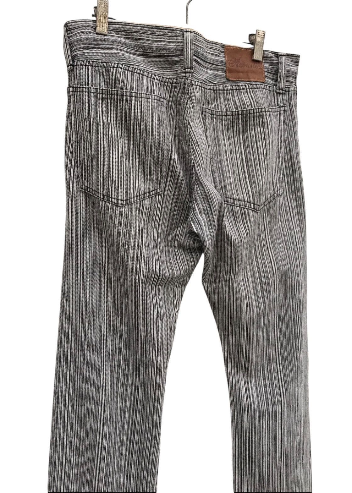 Japanese Brand Japanese Brand Acoustic Stripe Casual Pants Made in Japan Size US 32 / EU 48 - 9 Thumbnail