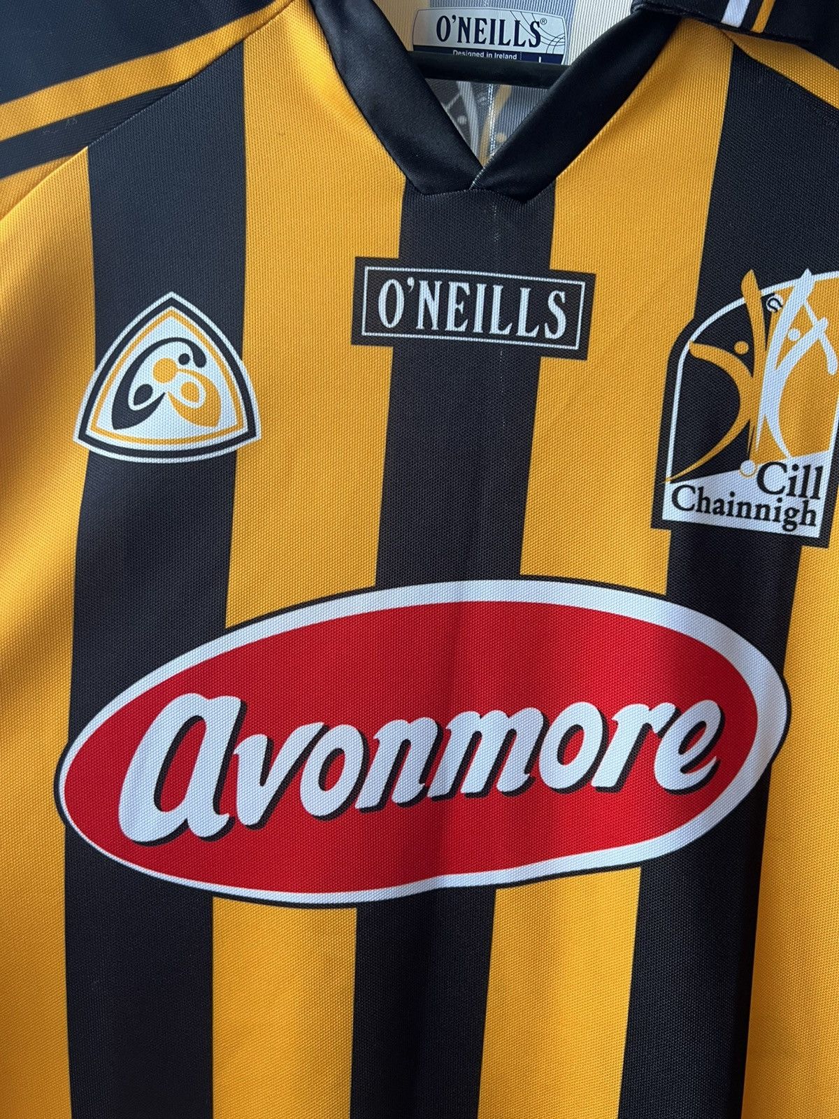 O'Neills 2004 GAA CILL CHAINNIGH KILKENNY VINTAGE JERSEY SHIRT GAELIC Size US L / EU 52-54 / 3 - 5 Thumbnail