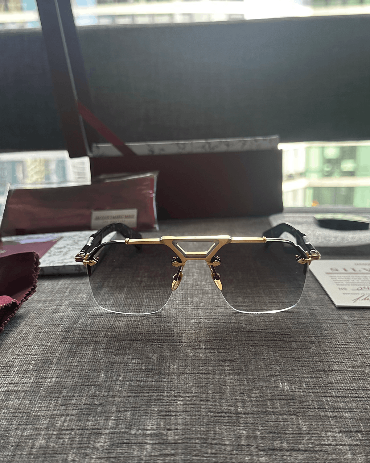 Jacques Marie Mage Jaques Marie Mage 4/450 Sunglasses Size ONE SIZE - 1 Thumbnail