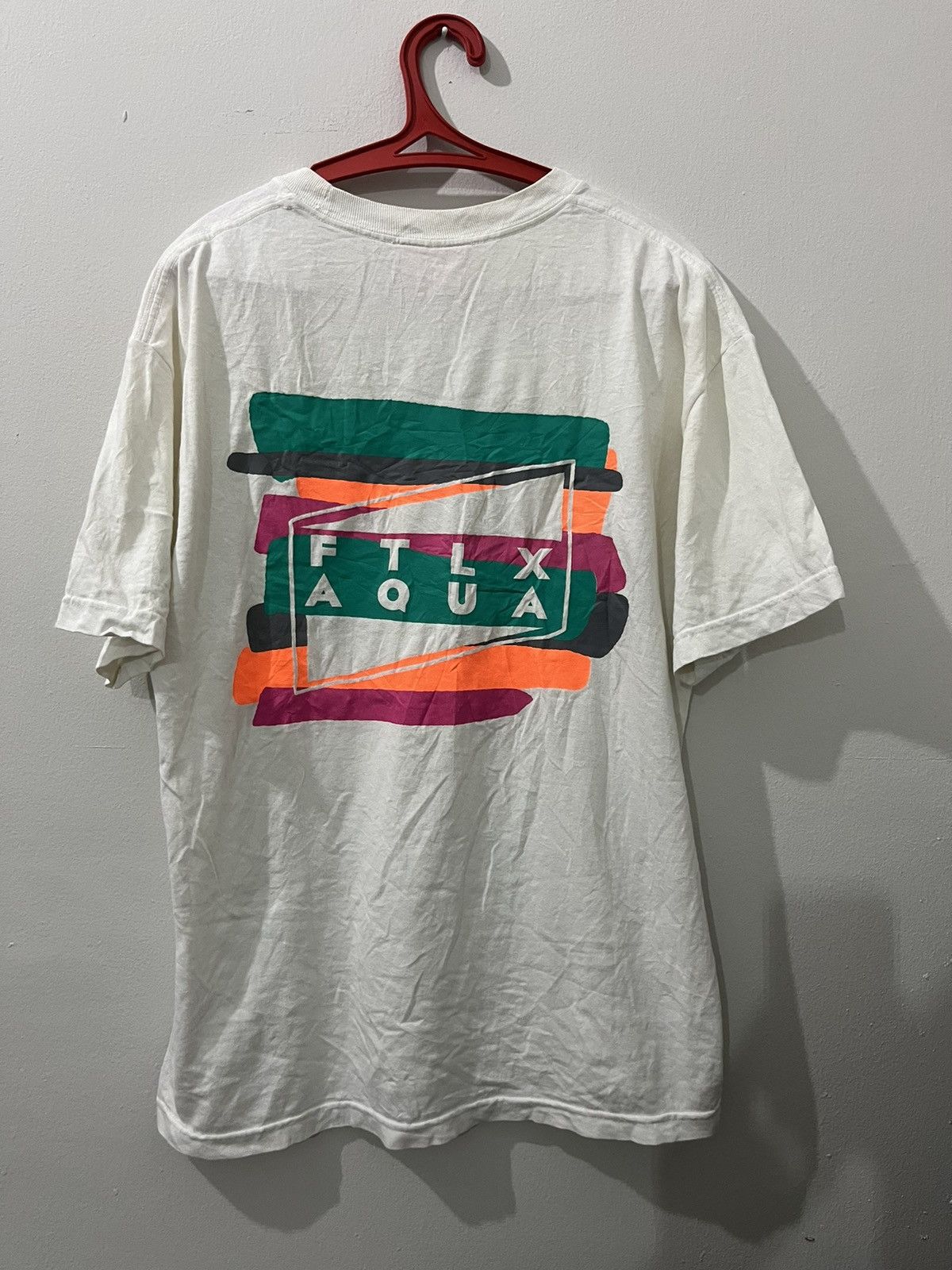 Japanese Brand FTLX AQUA STREETWEAR JAPANESE DESIGNER TEE Size US L / EU 52-54 / 3 - 1 Thumbnail