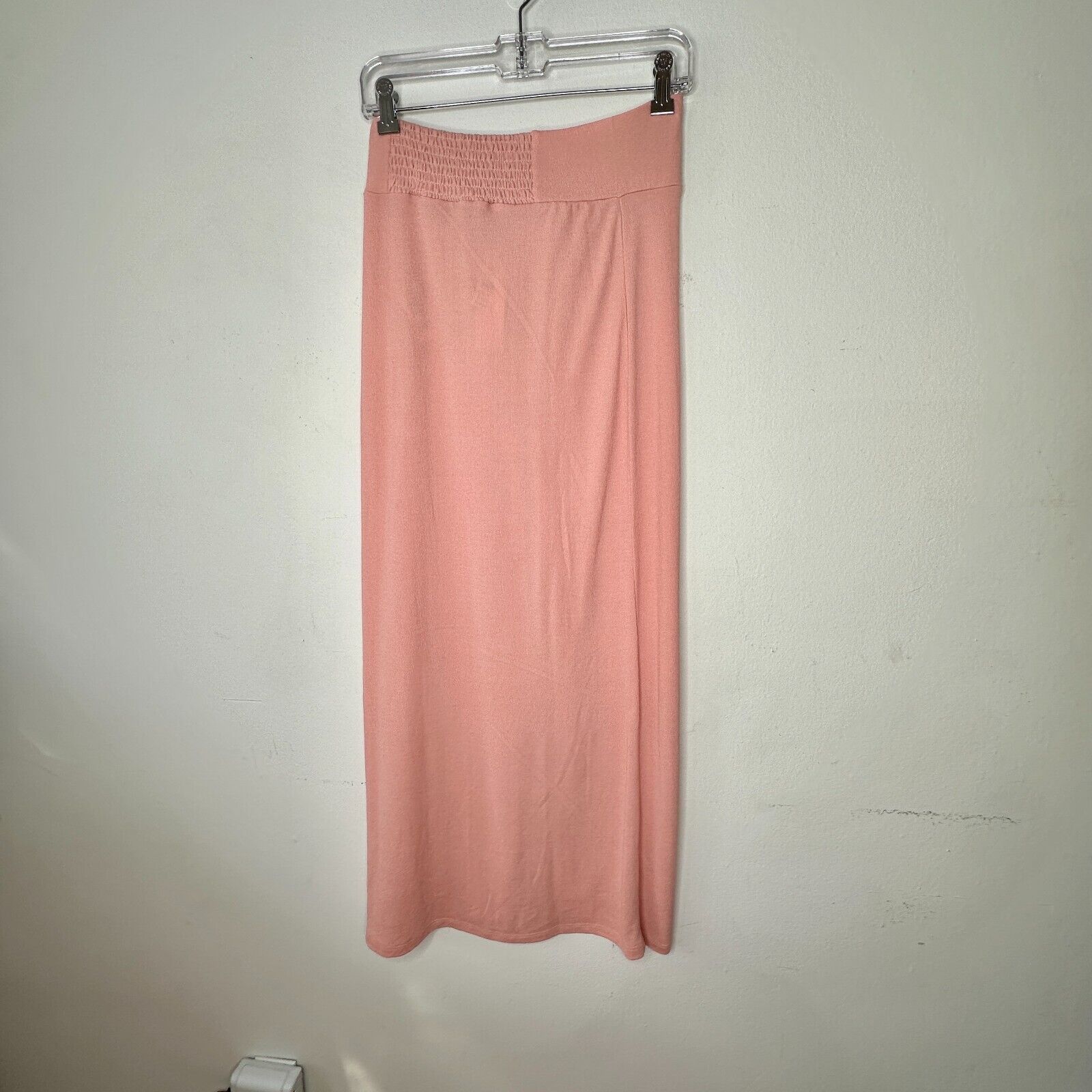 Topshop NWT Topshop Peachy Gather Maxi Skirt O-Ring Slit Front 4 / 6 Size 27" / US 4 / IT 40 - 6 Thumbnail