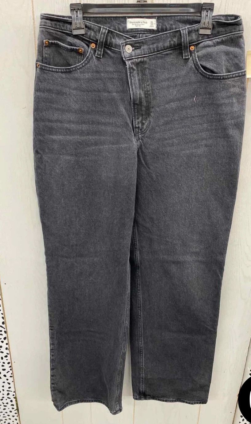 Abercrombie & Fitch Abercrombie & Fitch 90s Slim Jeans Sz 30 gray Size 30" / US 8 / IT 44 - 3 Thumbnail